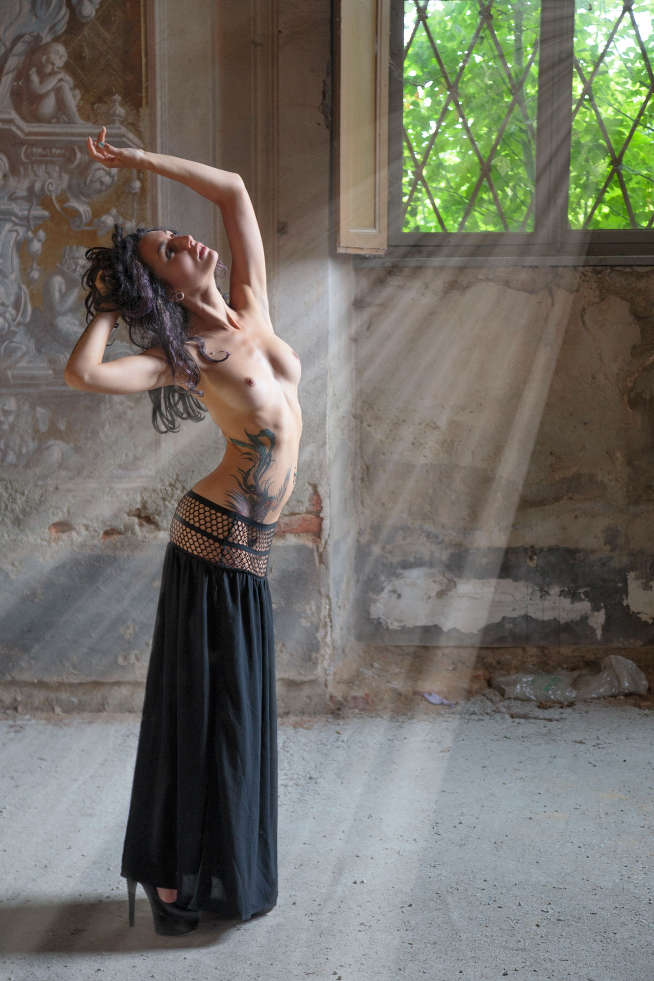 Kissed by the sun's rays