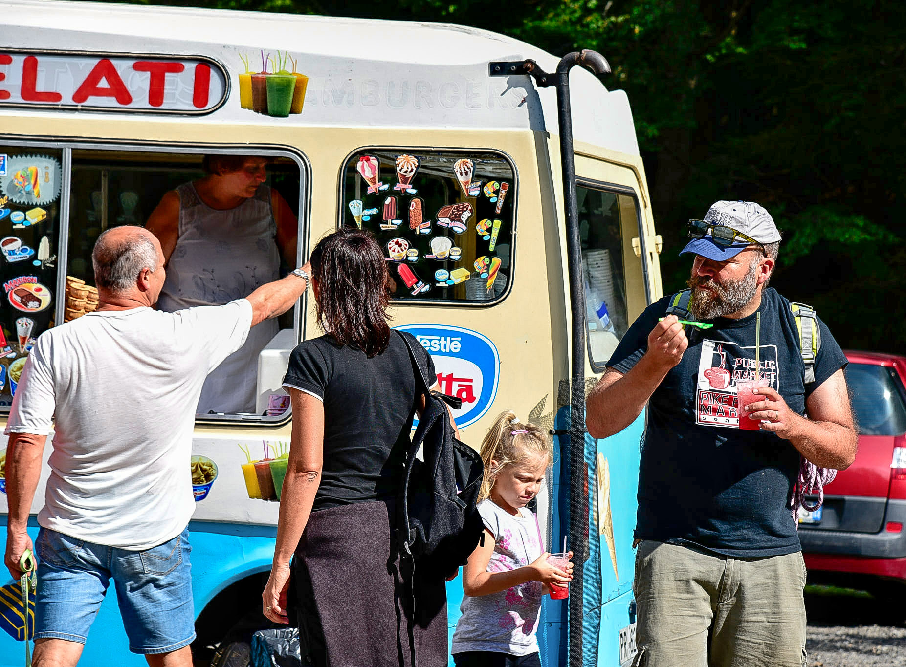 But papààà offi ... ... I wanted ice cr...