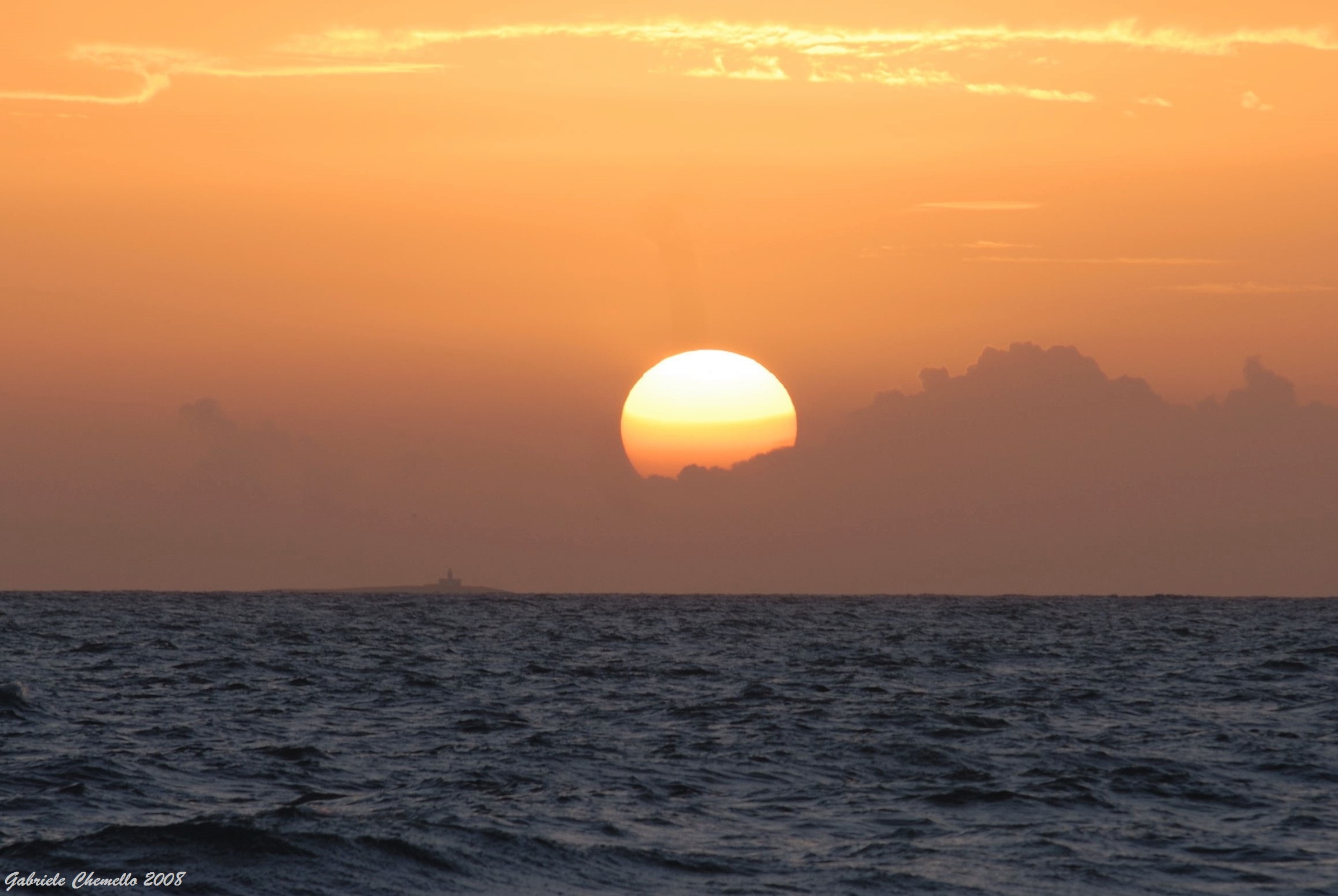 Sunset on Ants of Grosseto