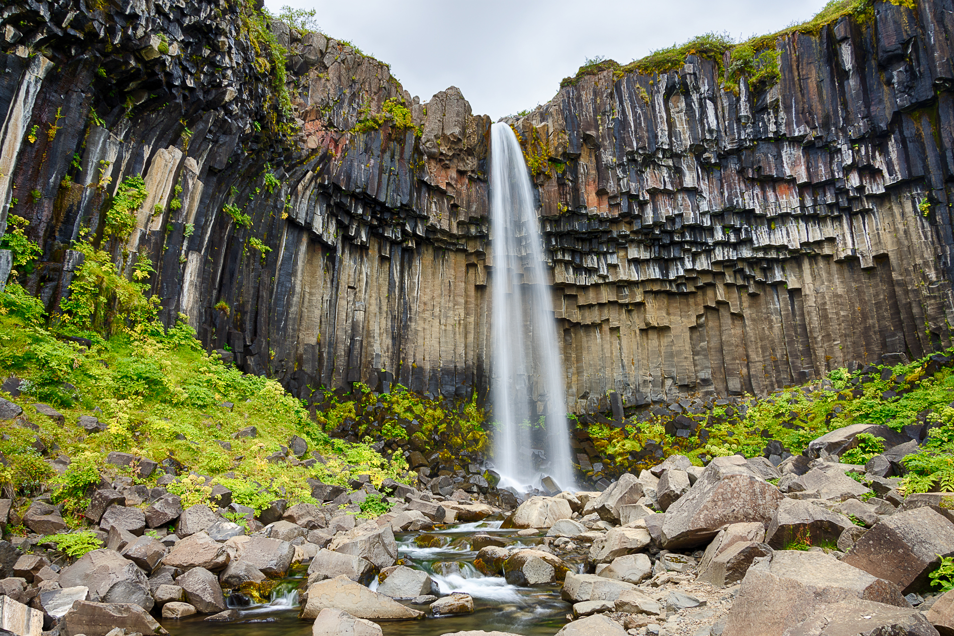 Svartifoss Waterfall
