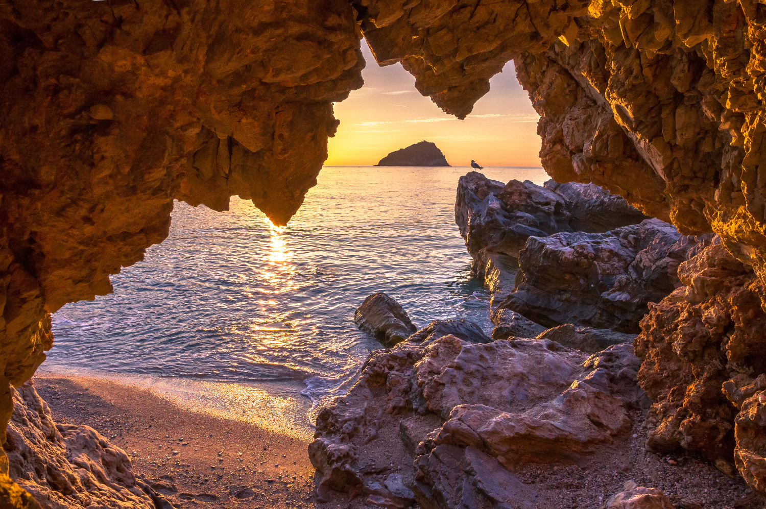 Small cave in Spotorno
