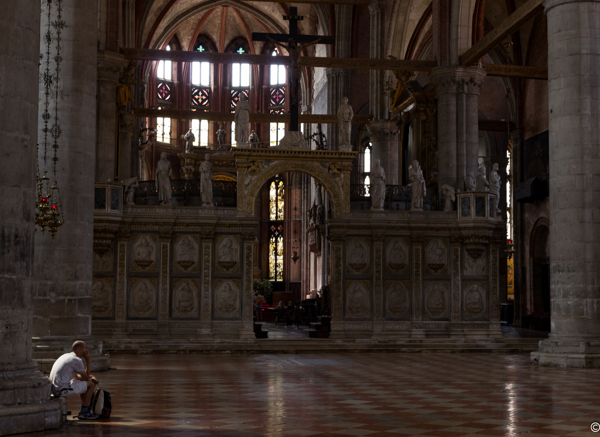 Contemplazione, #Venezia, #Basilica dei Frari