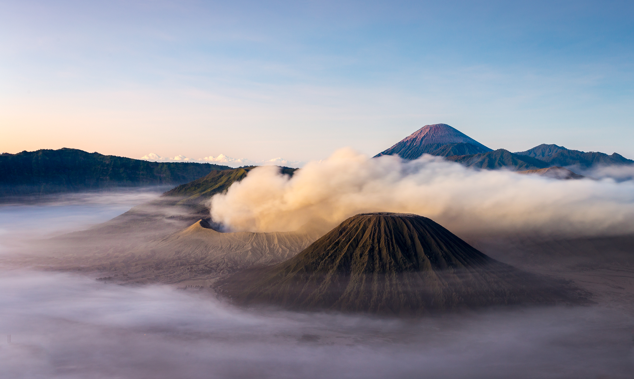 Sunrise on Mount Bromo
