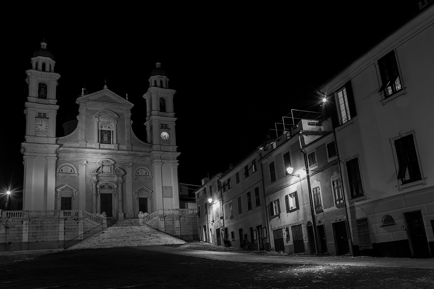 Towards the Basilica