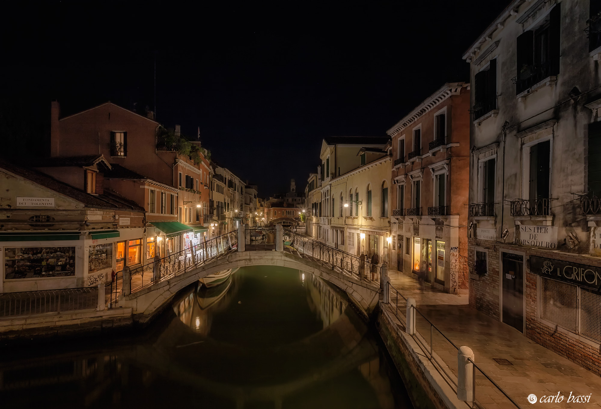 Venice, Bridge of Gafaro.