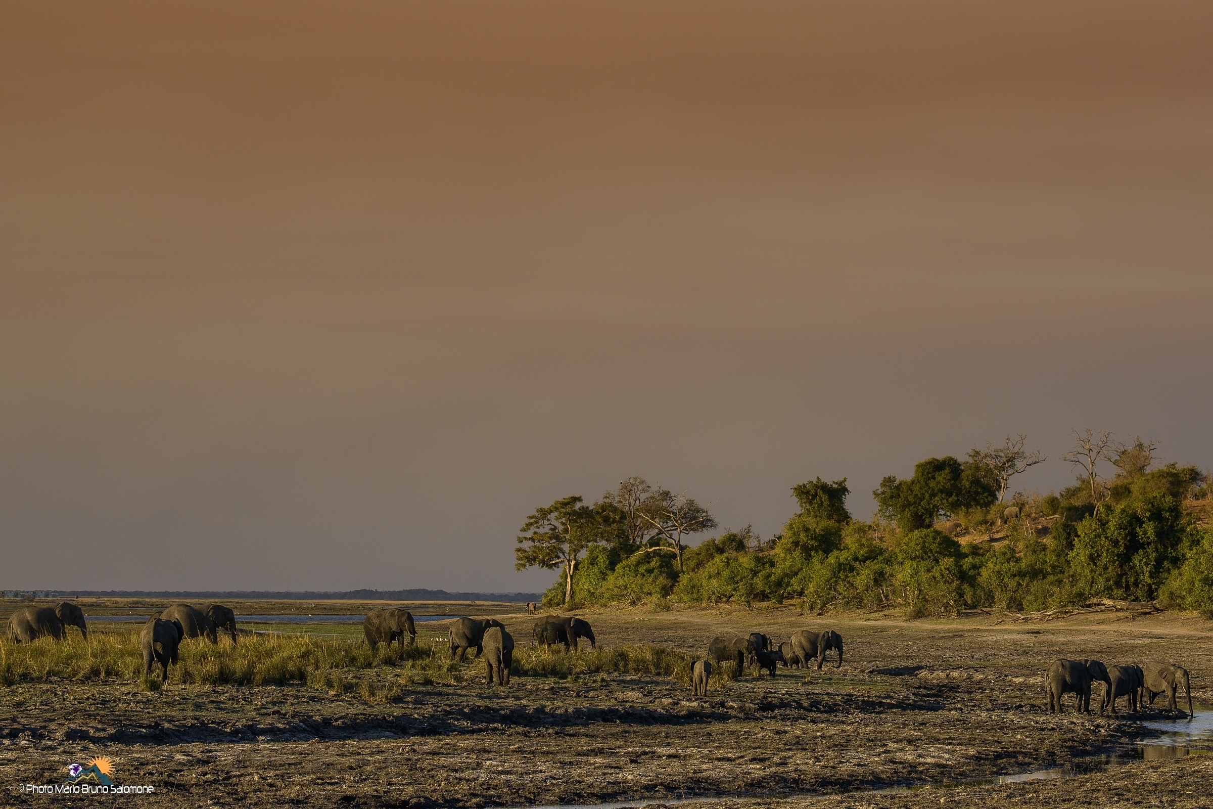 Emotions of a sunset in a corner of Africa.