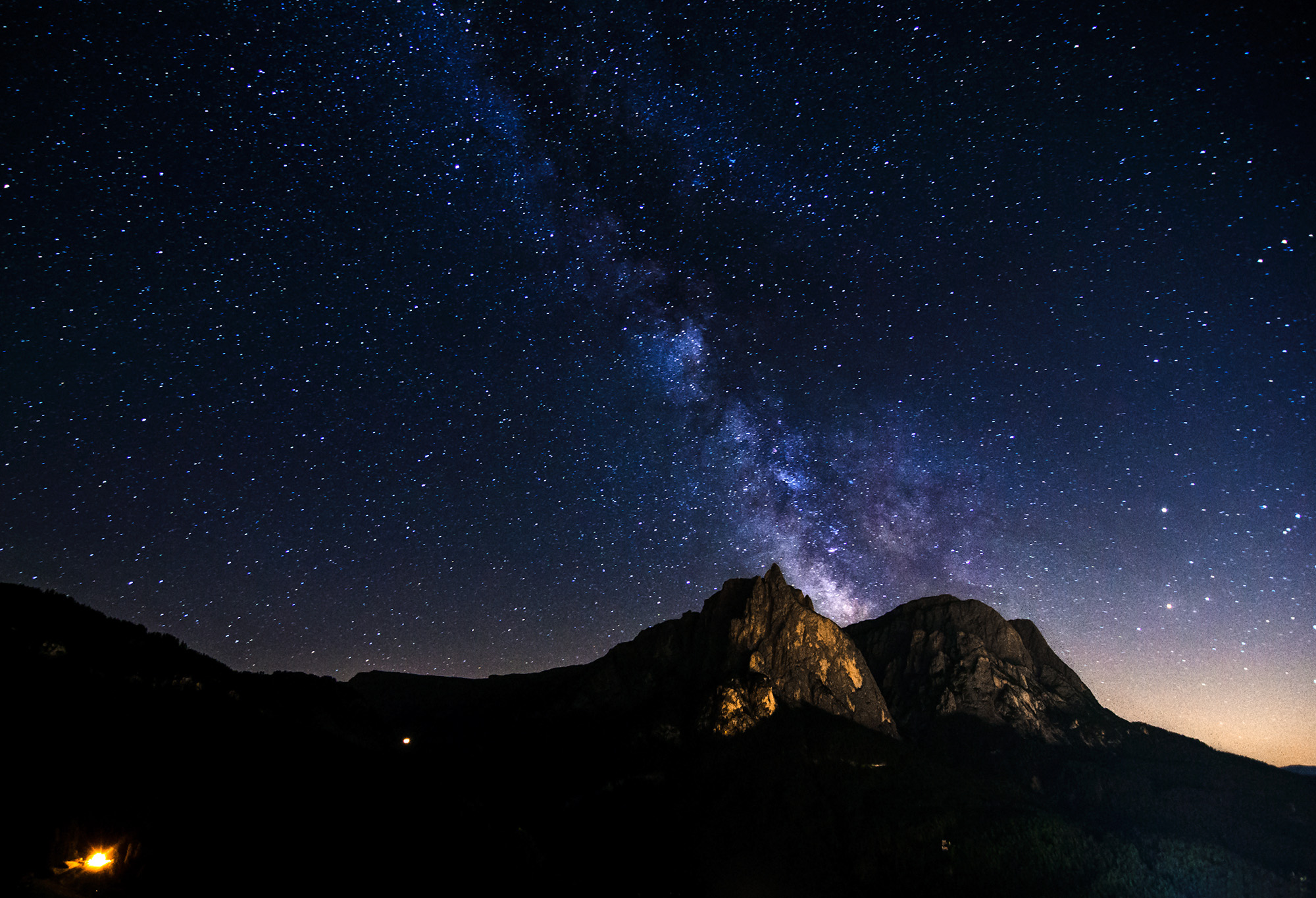 Lo Sciliar e la Via Lattea #1