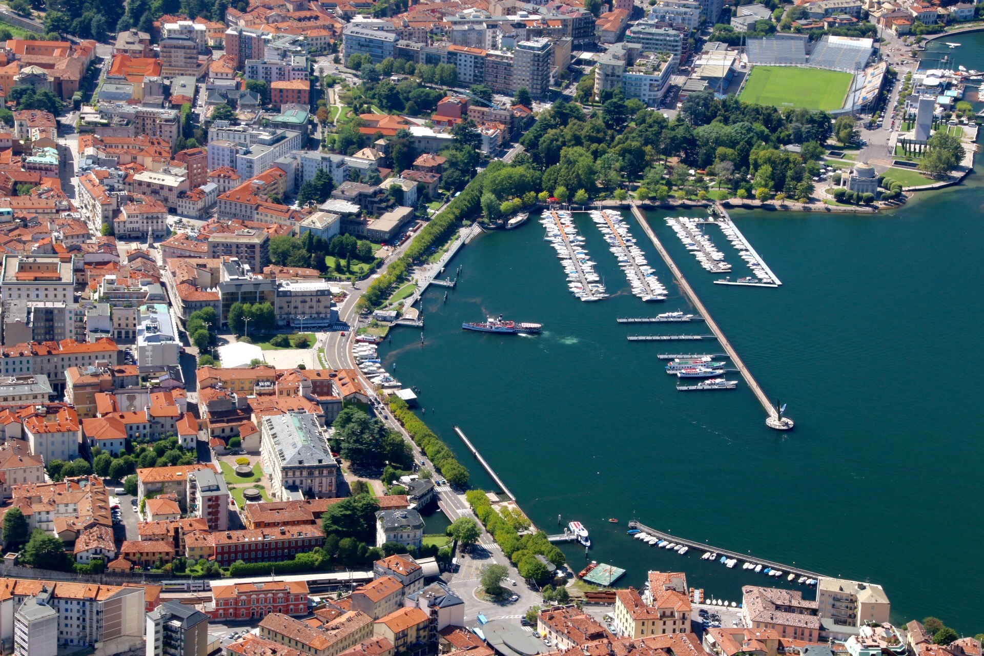 View of Lake Como from Brunate
