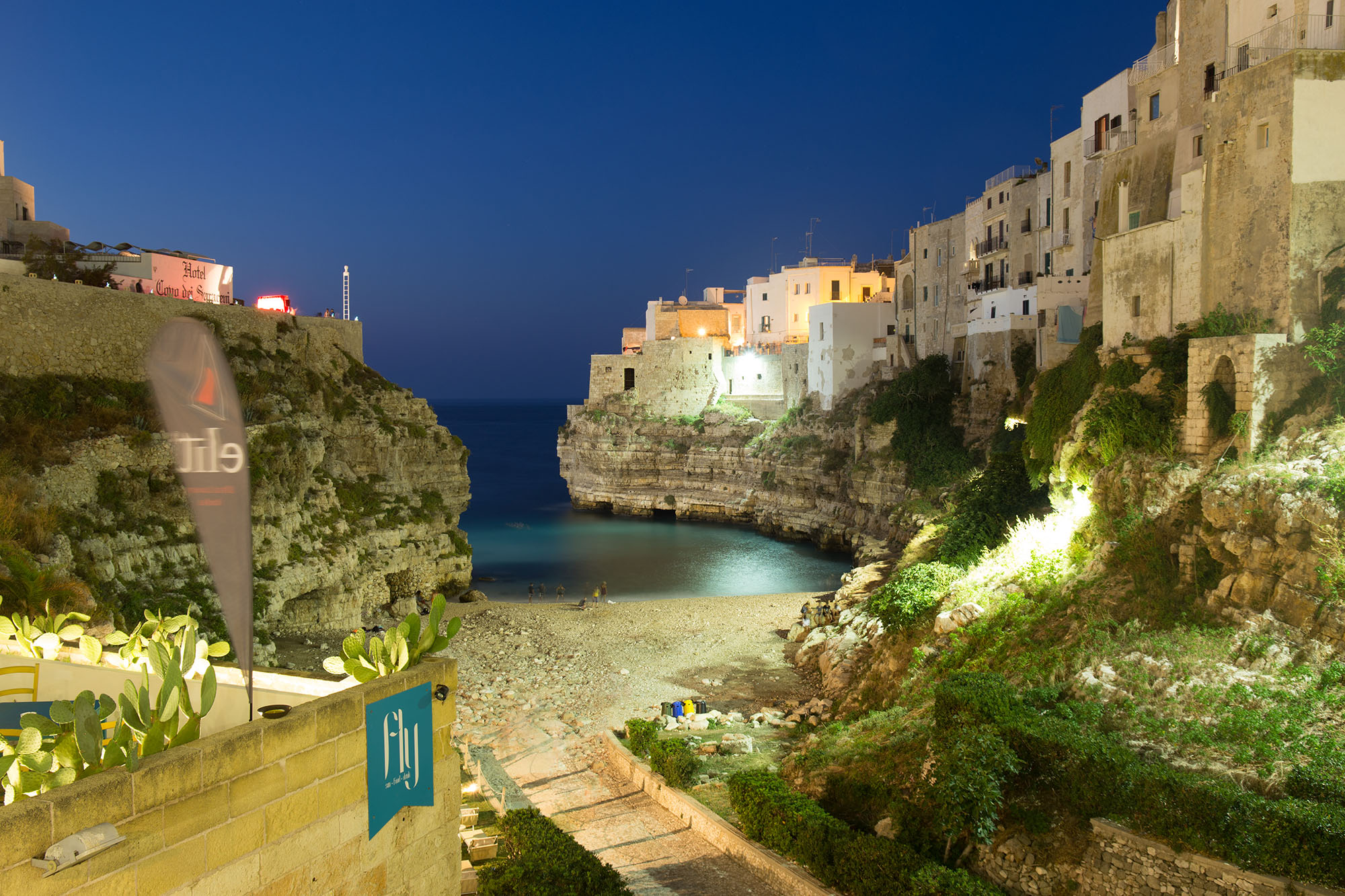 Polignano a Mare di notte