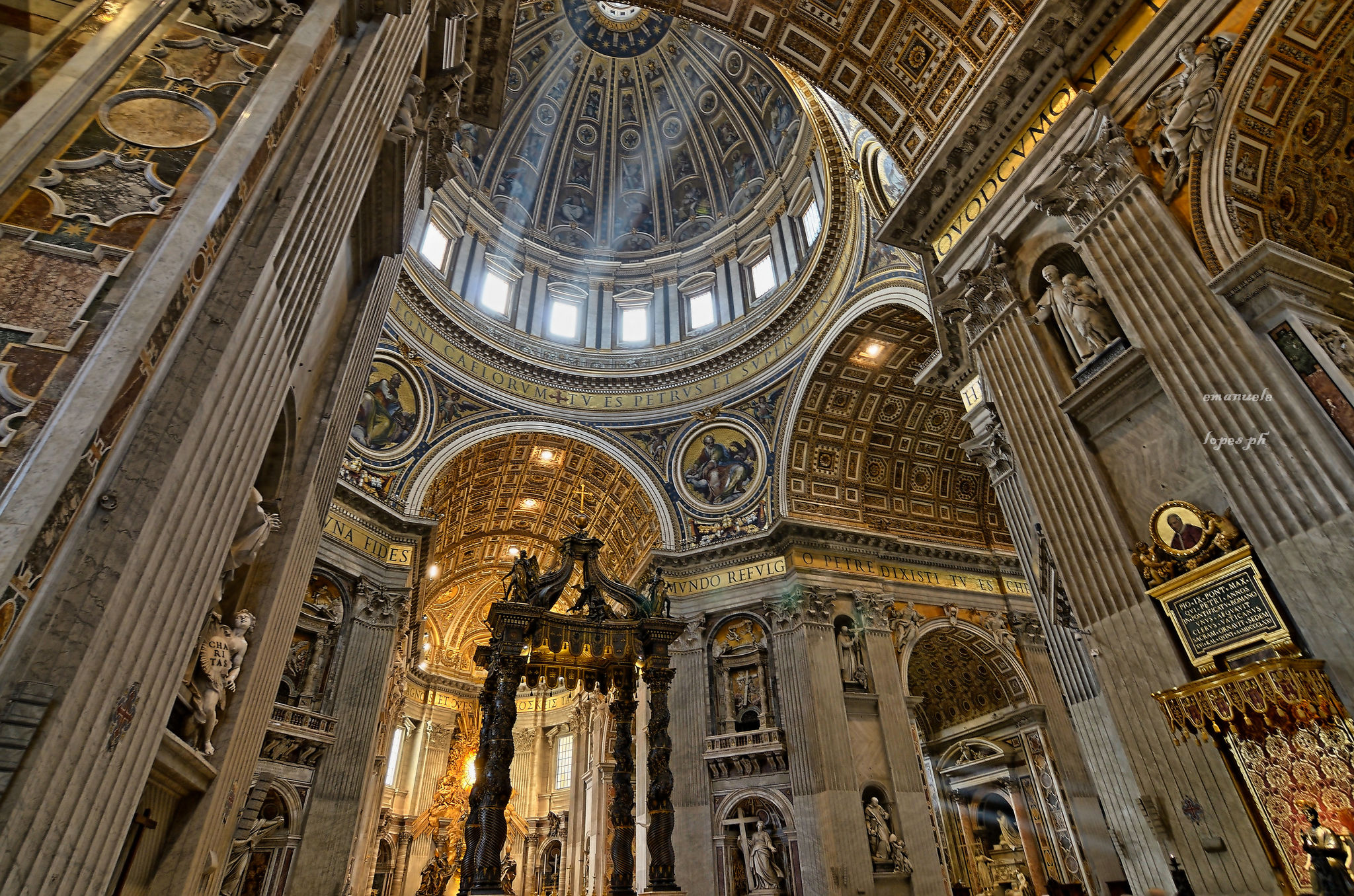 Basilica of Saint Peter under the dome
