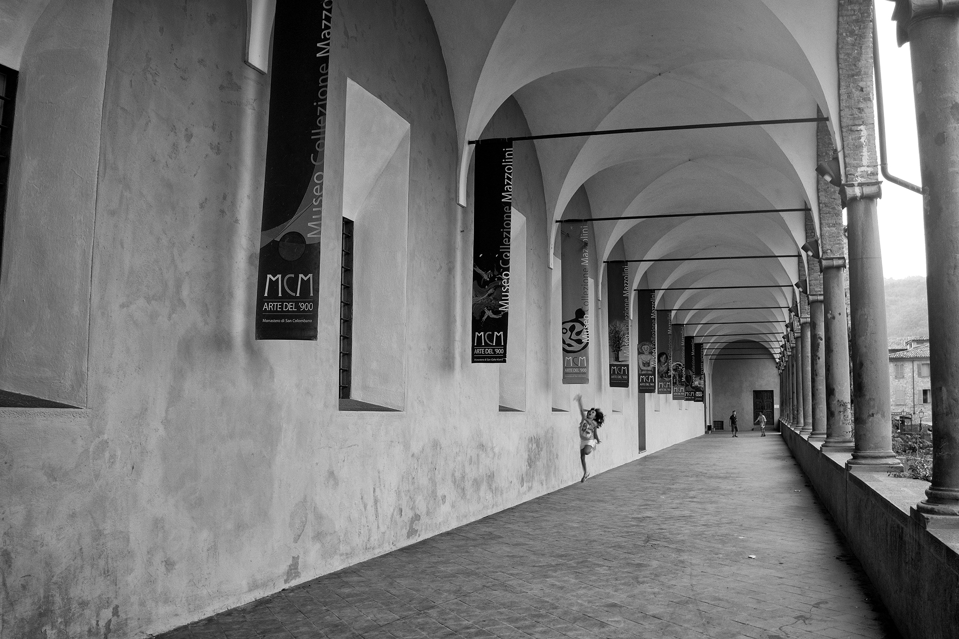 In Bobbio, game of a child