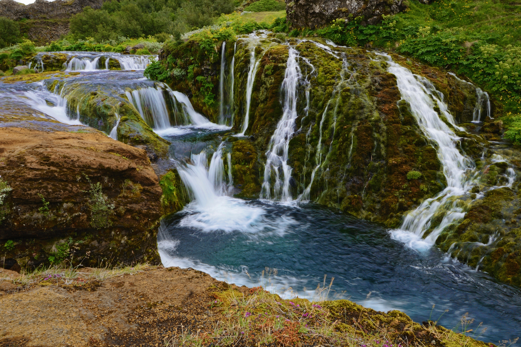 Waterfalls of Gjáin 1