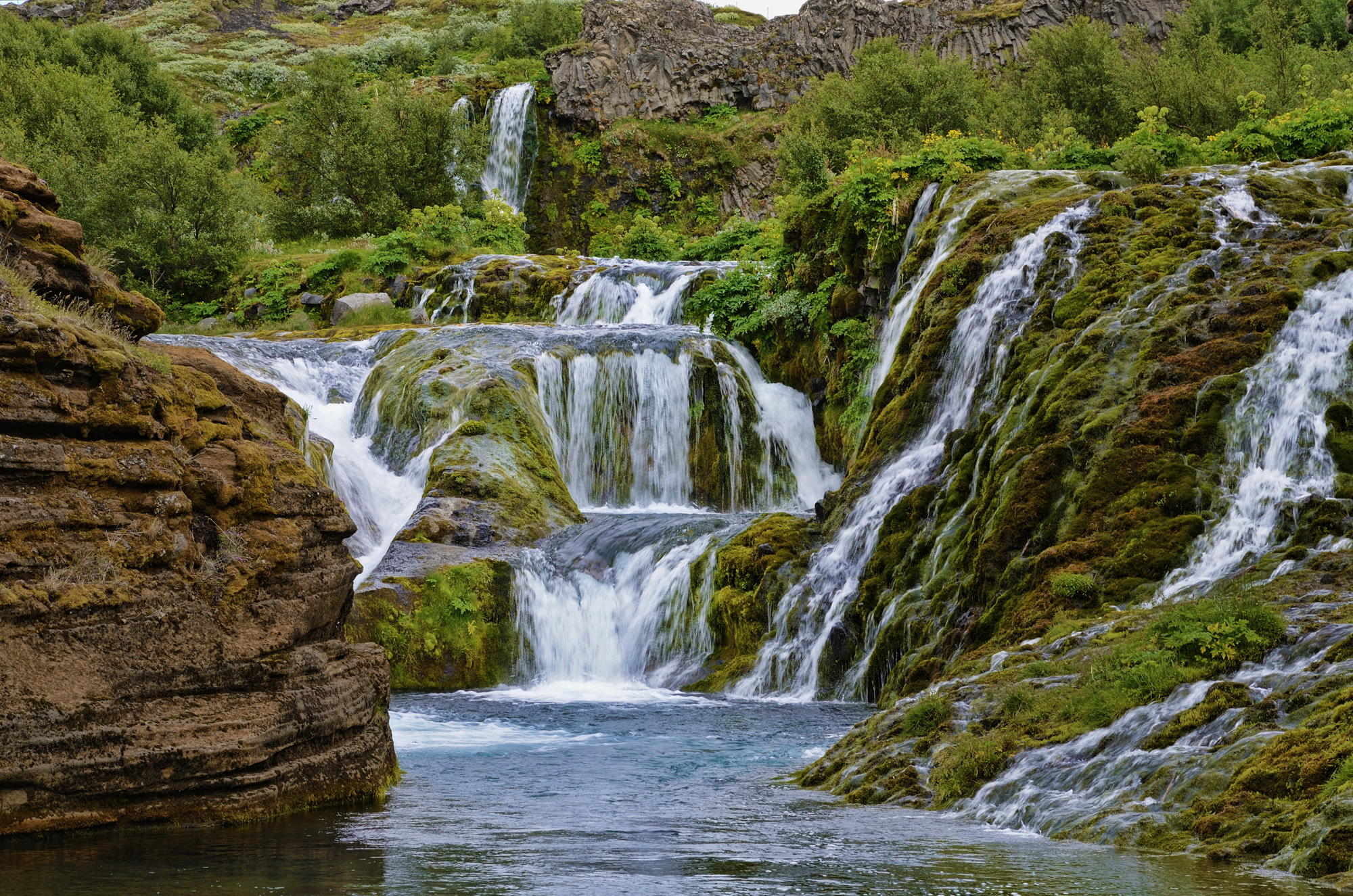 Waterfalls of Gjáin 2