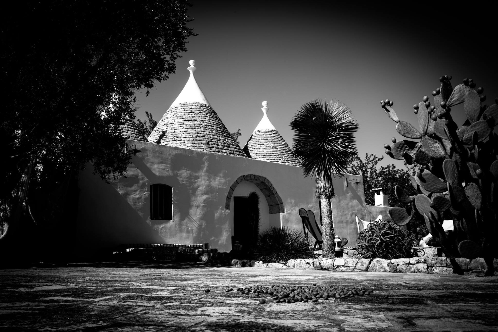 Ostuni - trullo al tramonto