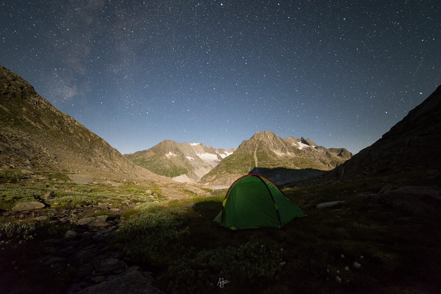 Märjelensee - 5 (moonrise)