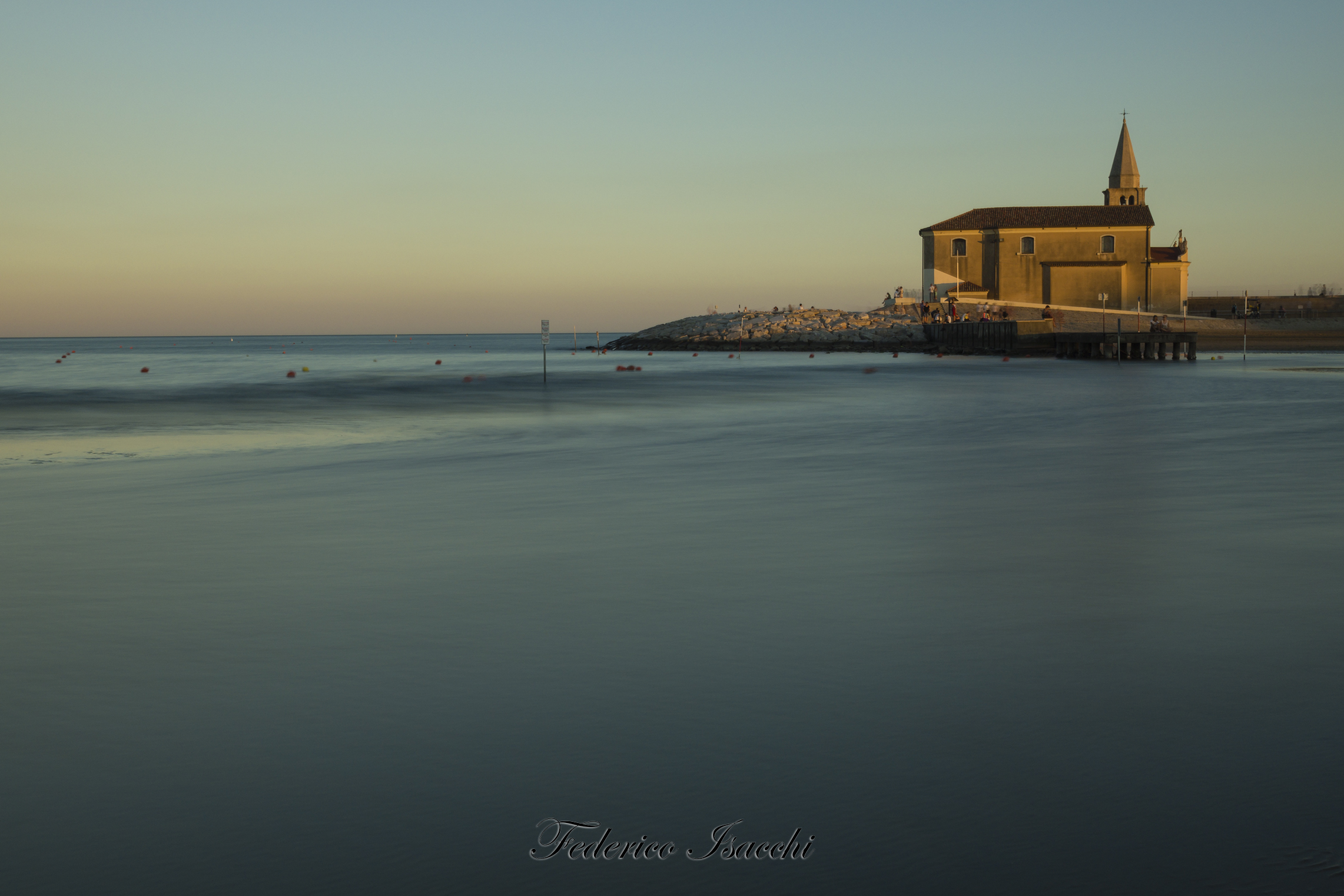 Our Lady of Angels at sunset