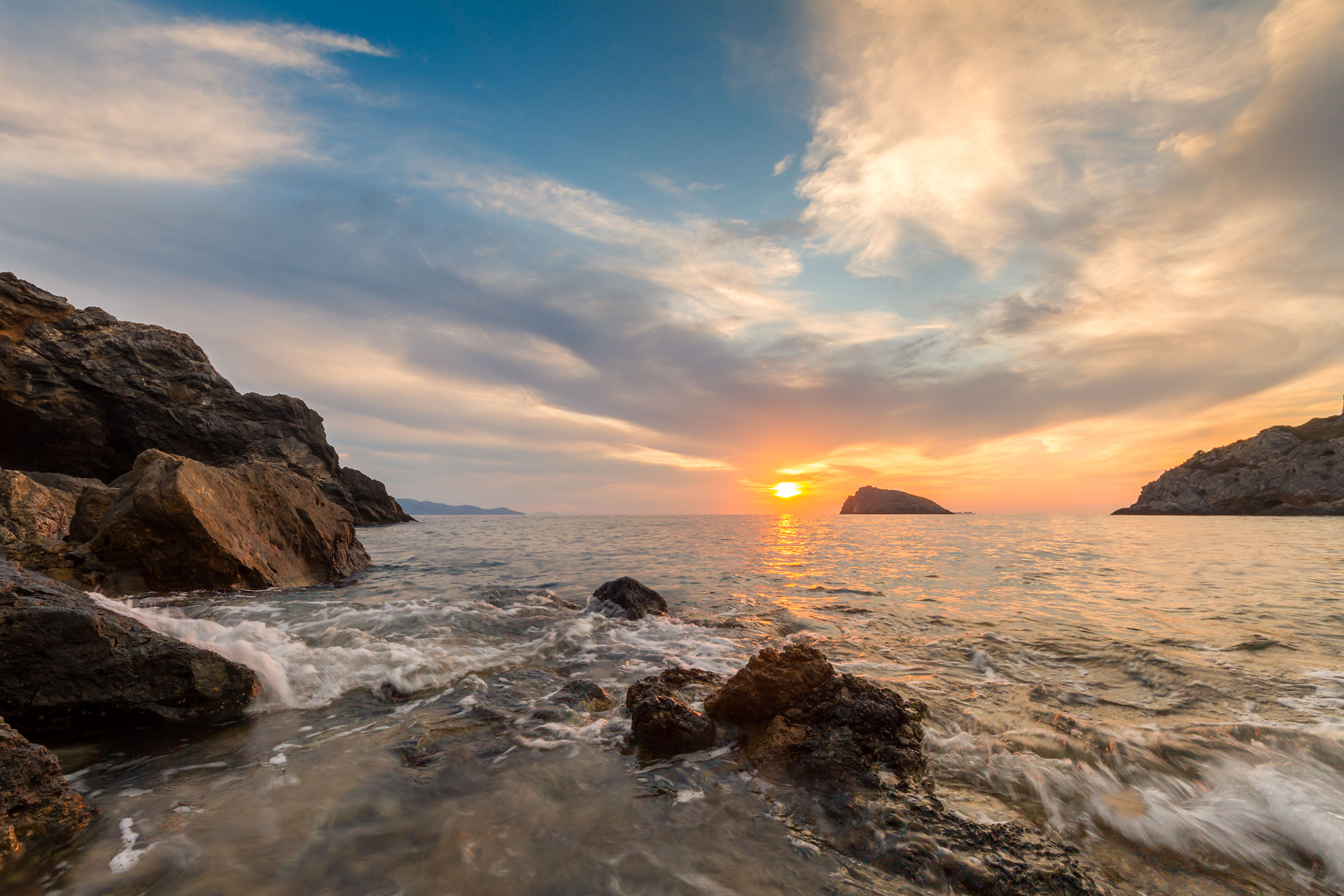Tramonto Cala del gesso