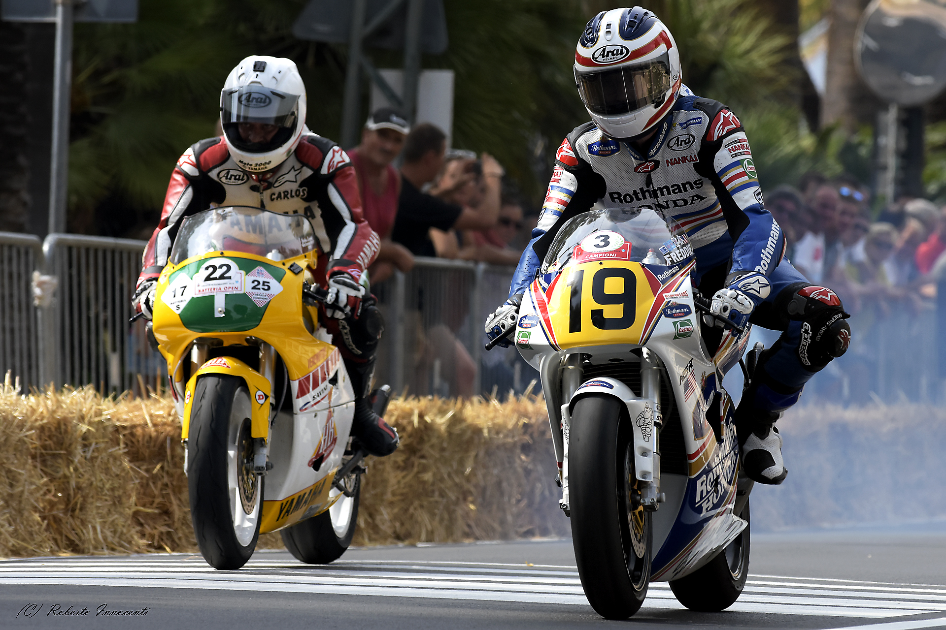 Carlos Lavado and Freddie Spencer, Ospedaletti 2016