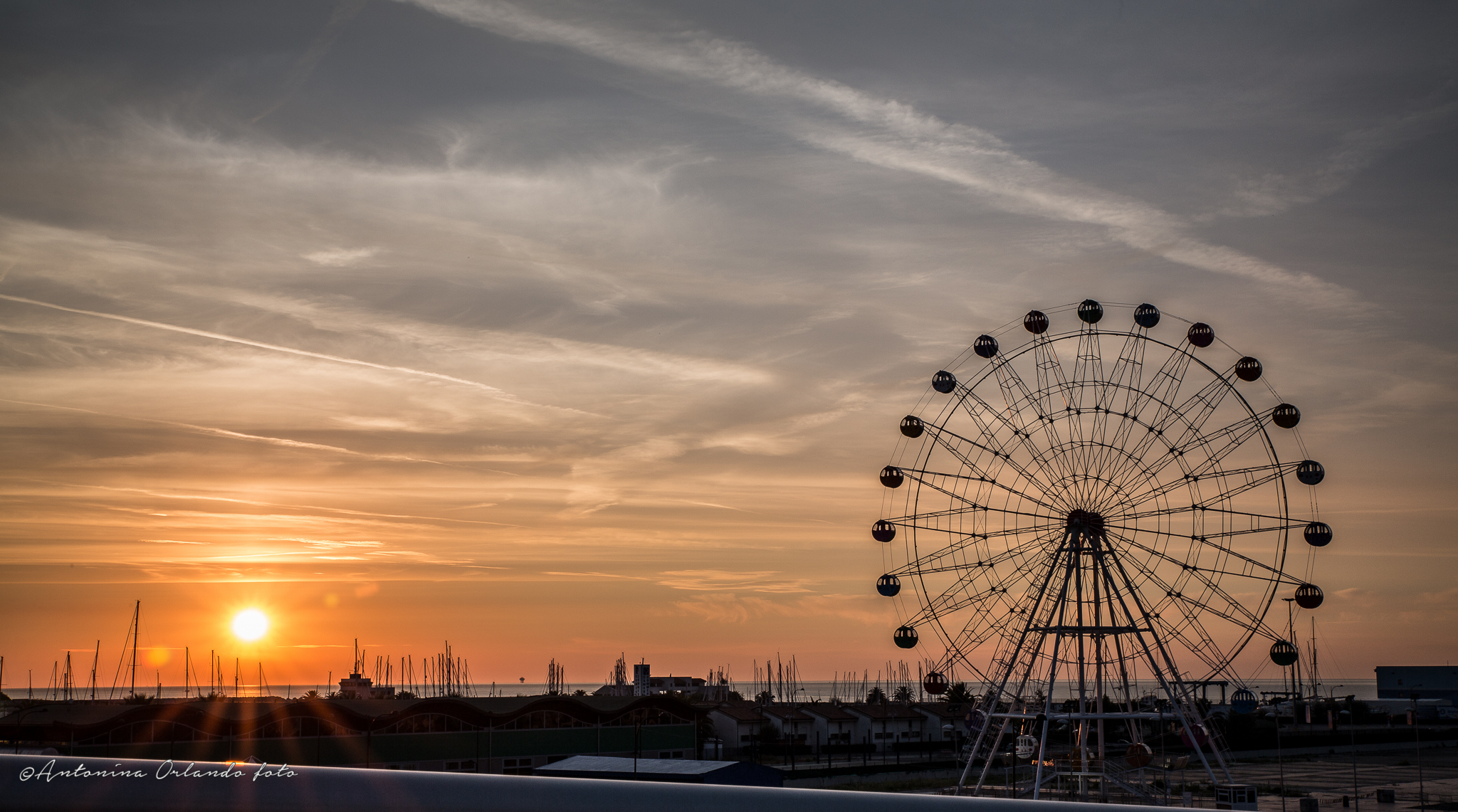 The wheel and dawn.