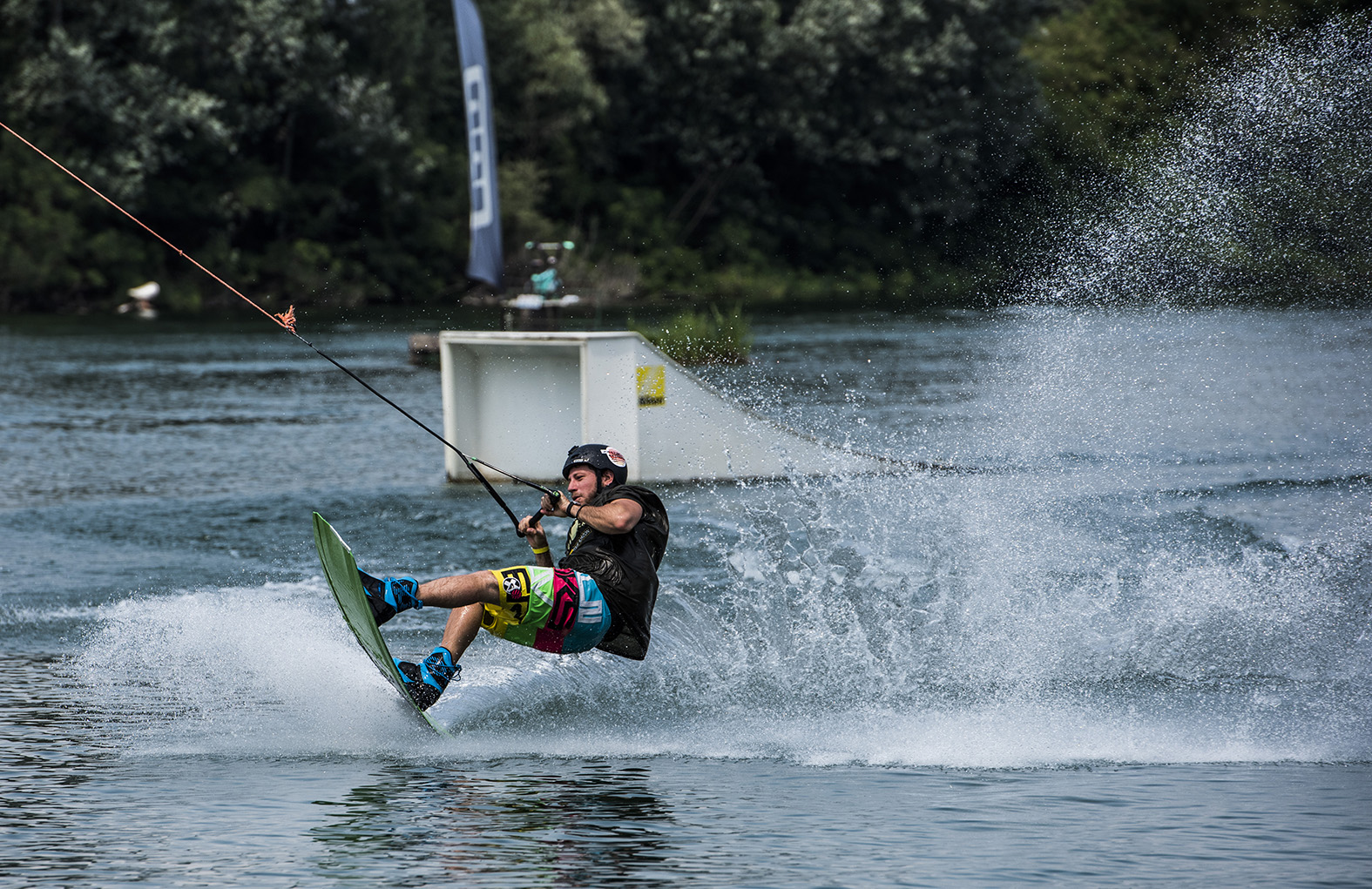 Wakeboard al lago