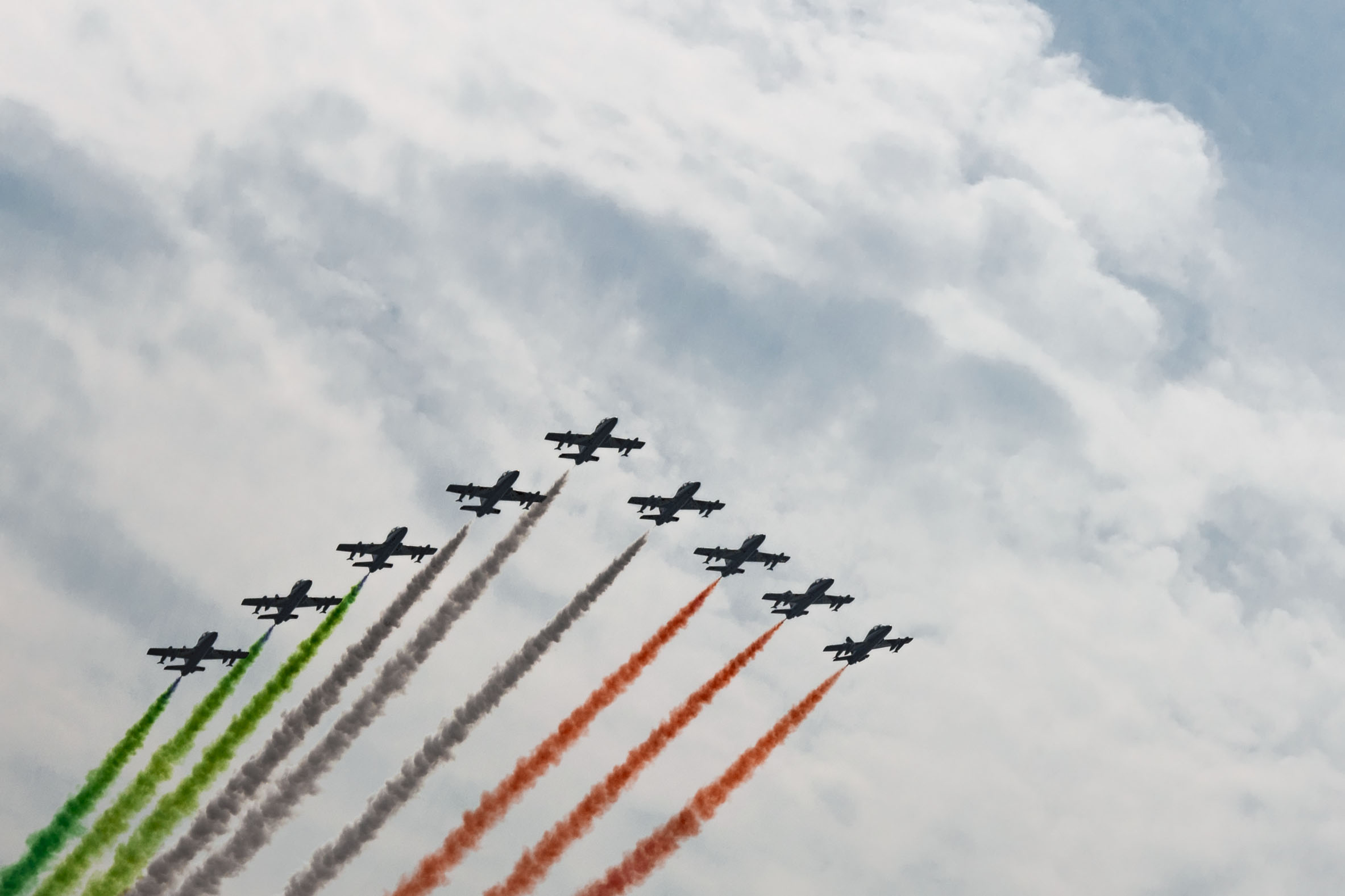 Frecce Tricolori, Gran premio Monza 2016