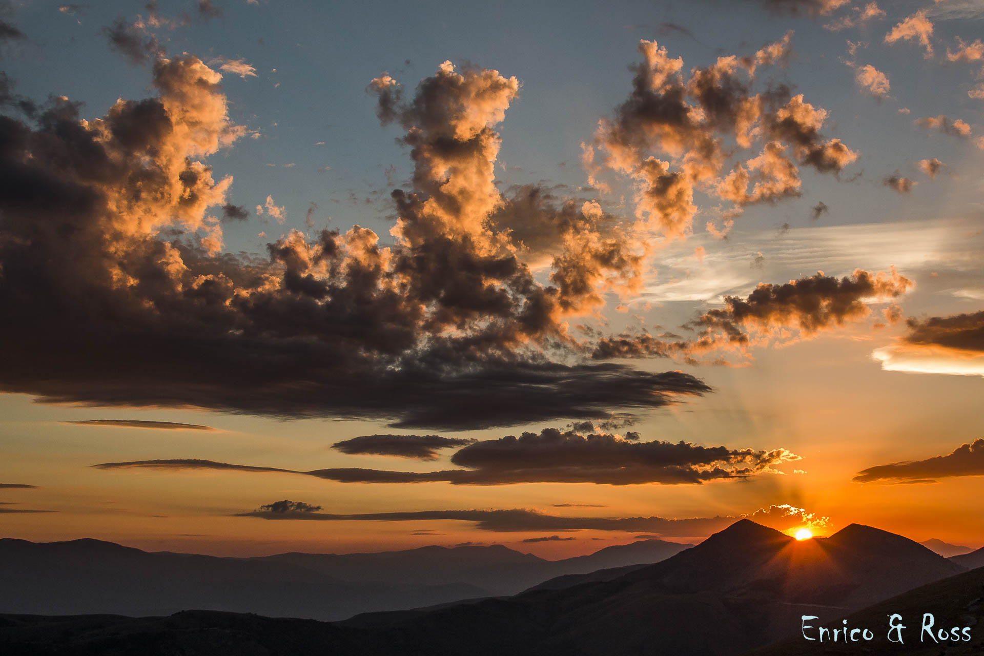 Red sky at night ...