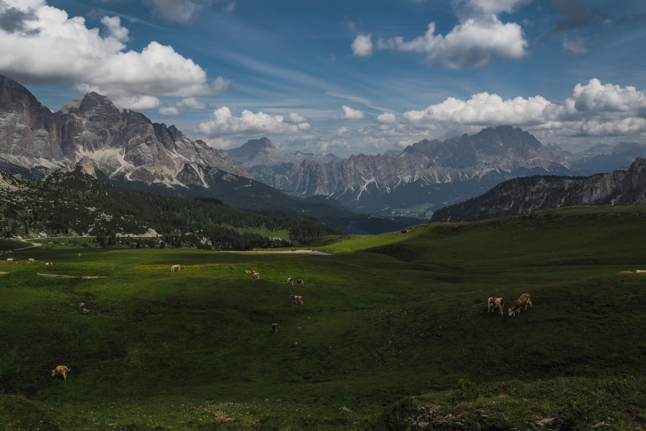 Giau Cortina with views