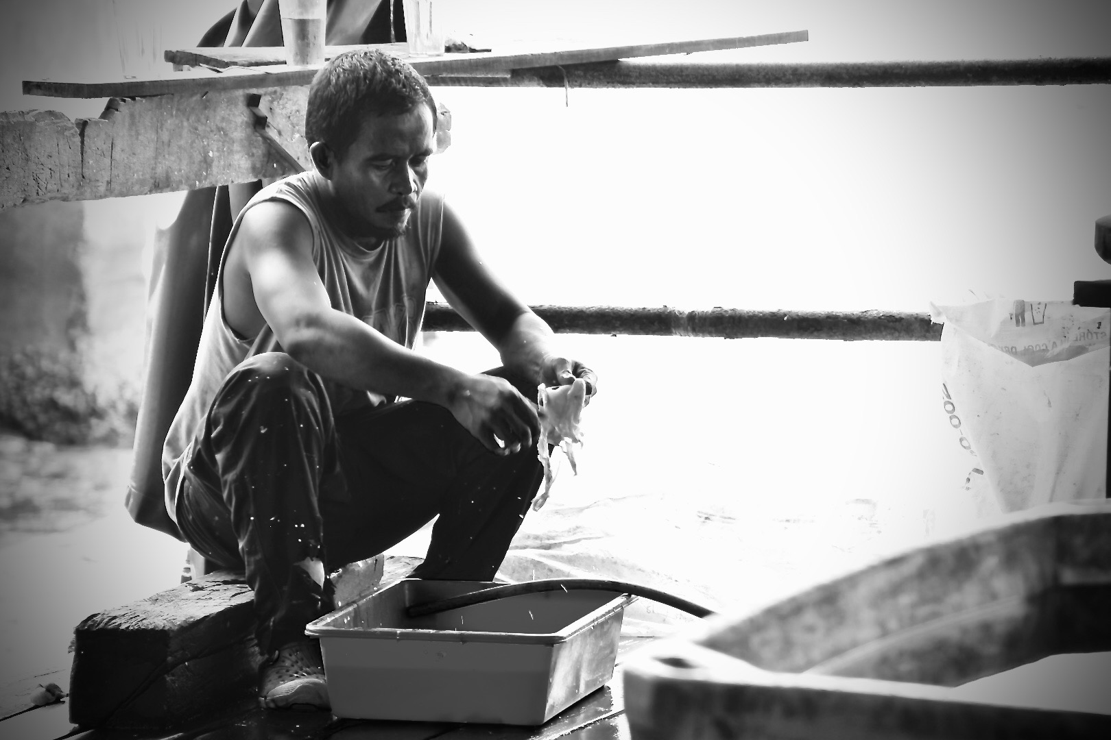 Fisherman, Sandakan