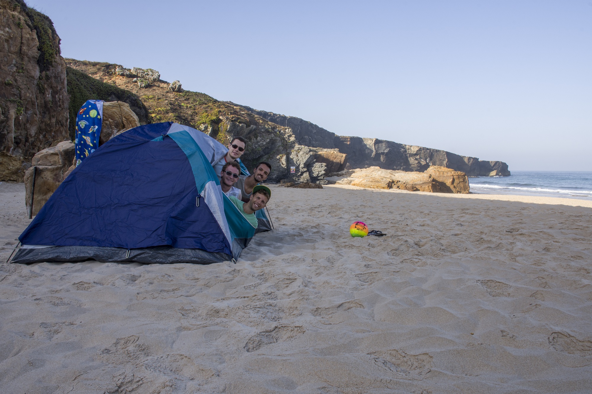 Dopo la notte in tenda