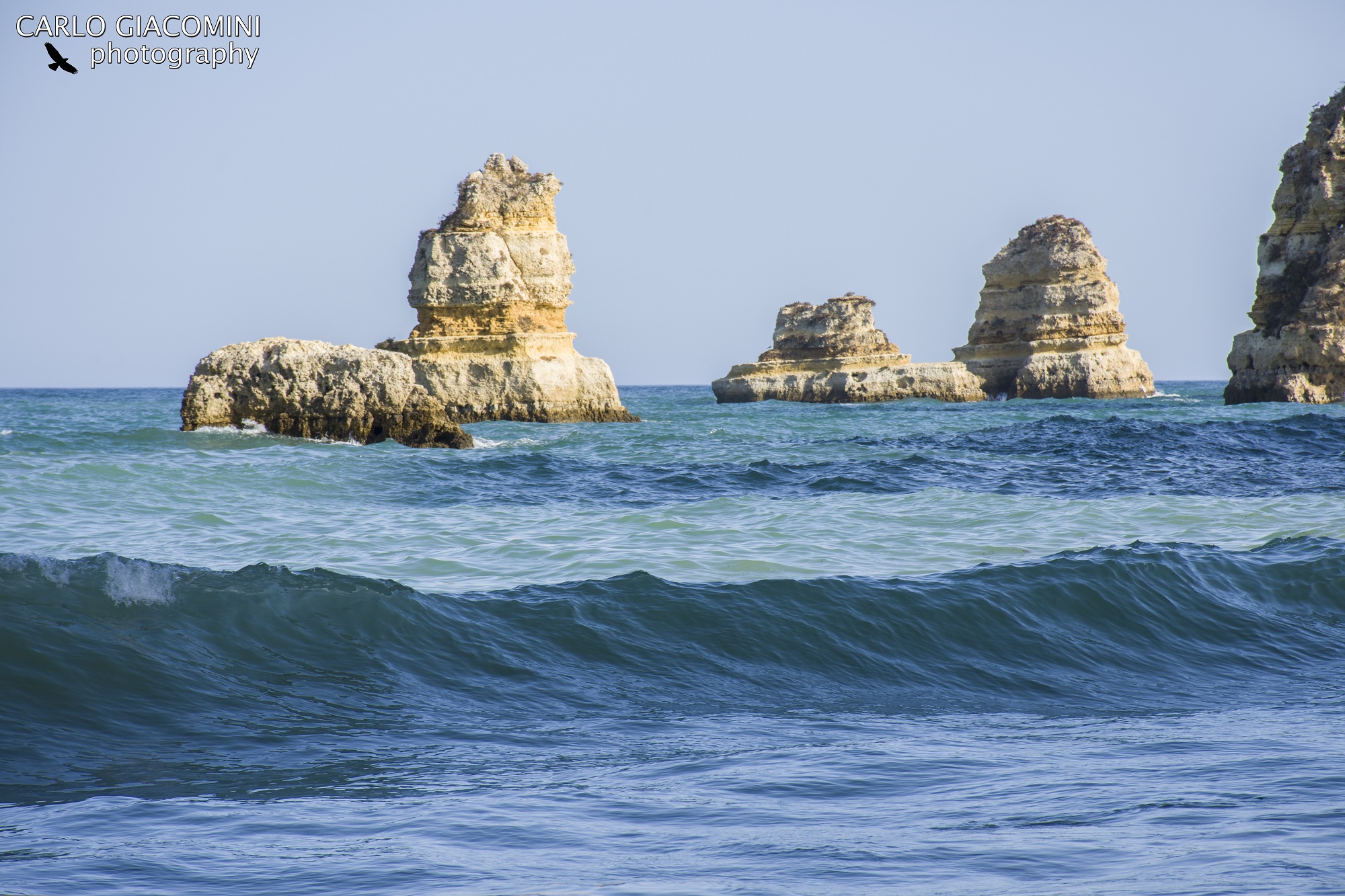 I faraglioni di Praia Dona Ana