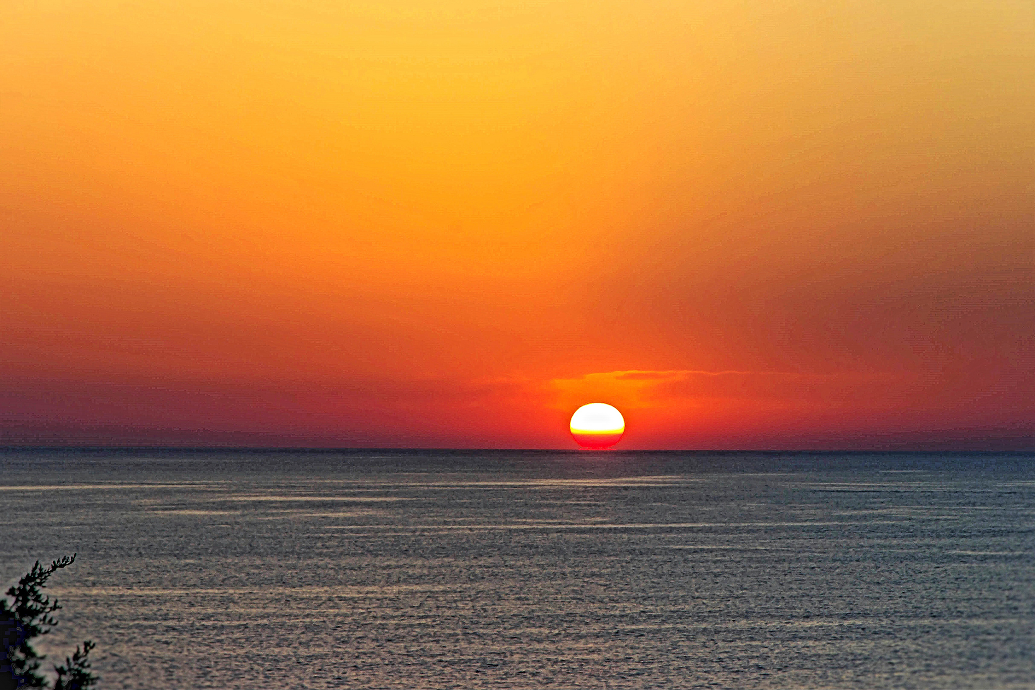 stiamo al tramonto...