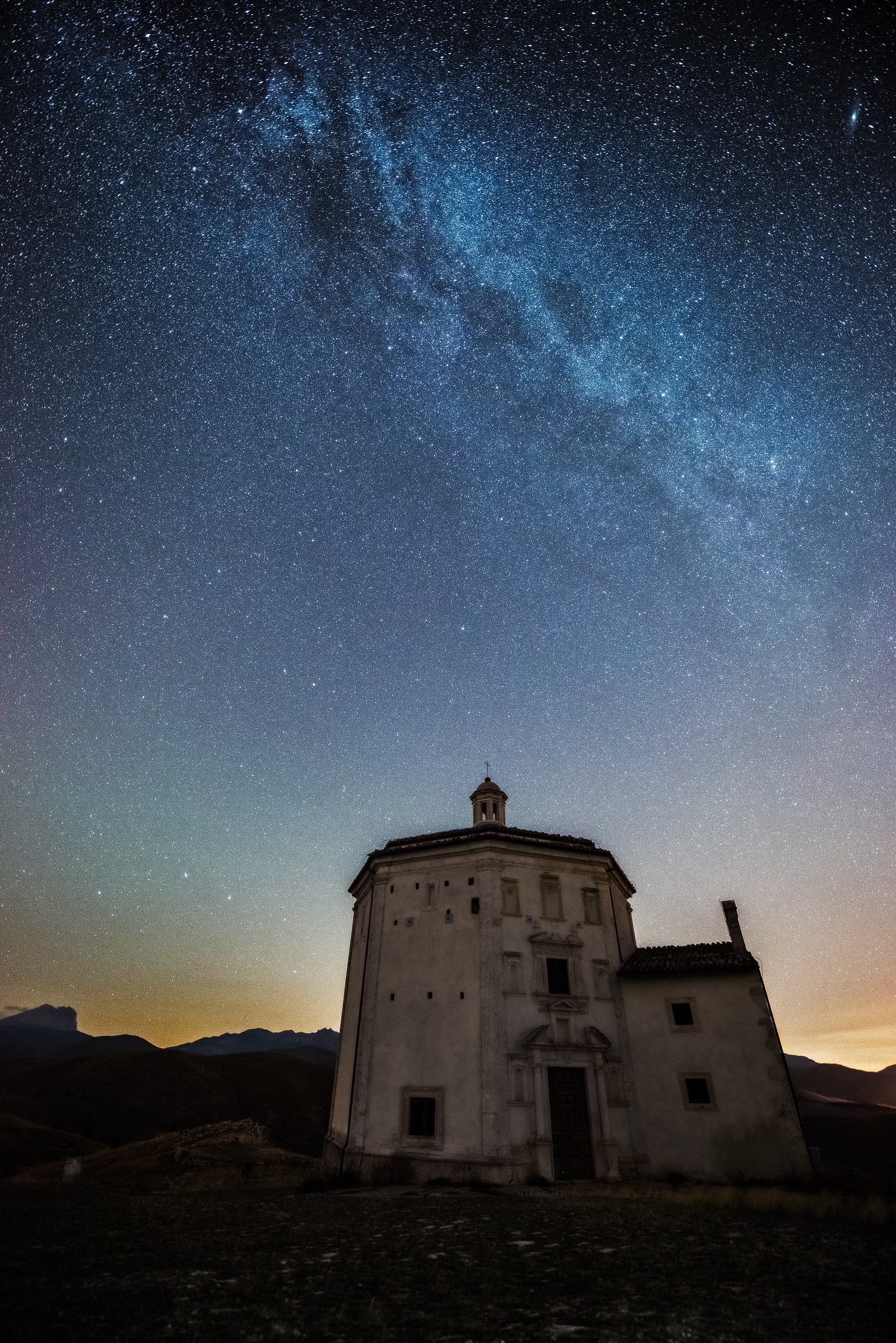 Night in Rocca Calascio