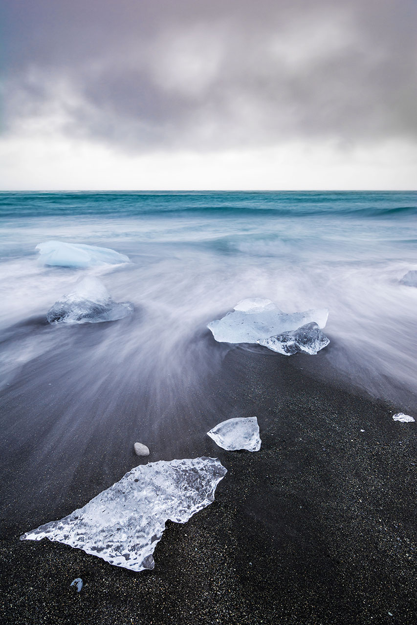 Diamond Beach - Jokulsarlon Lagoon (Iceland)