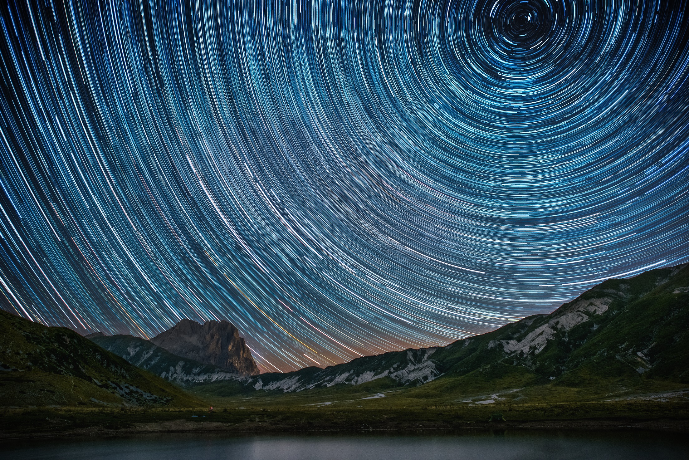 At the foot of the Gran Sasso