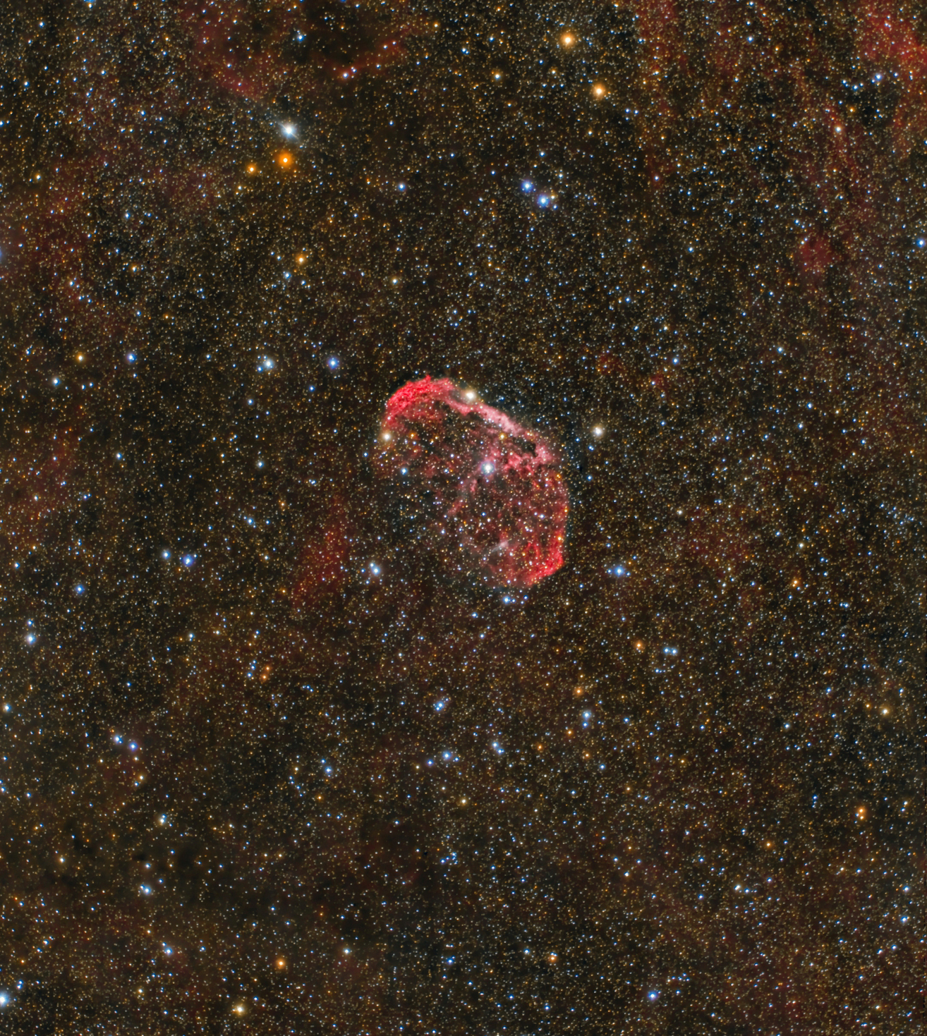 NGC 6888 The Crescent Nebula