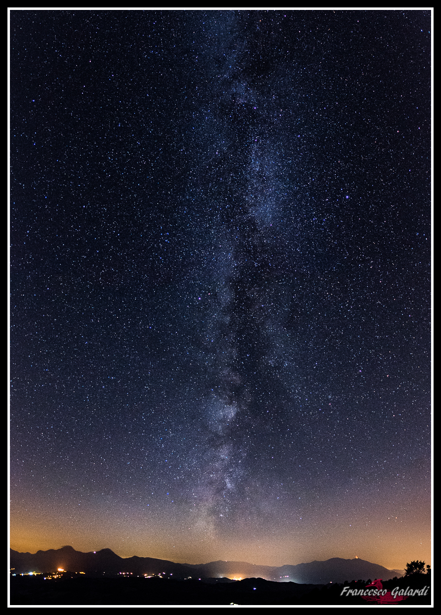 Via lattea....primo tentativo