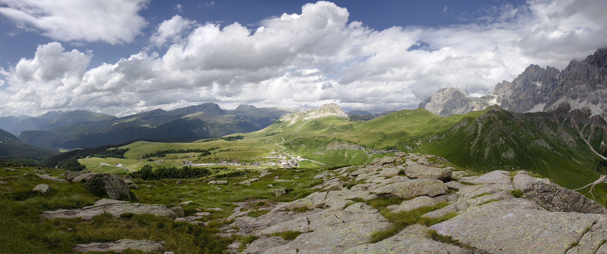 Panoramica Passo Rolle
