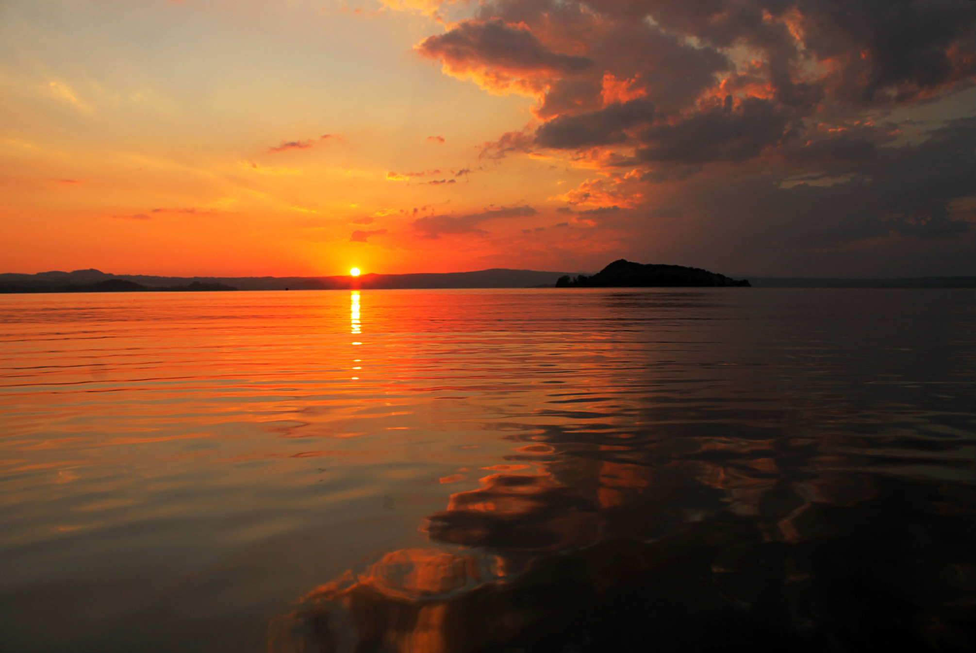 Tramonto Sul Lago di Bolsena