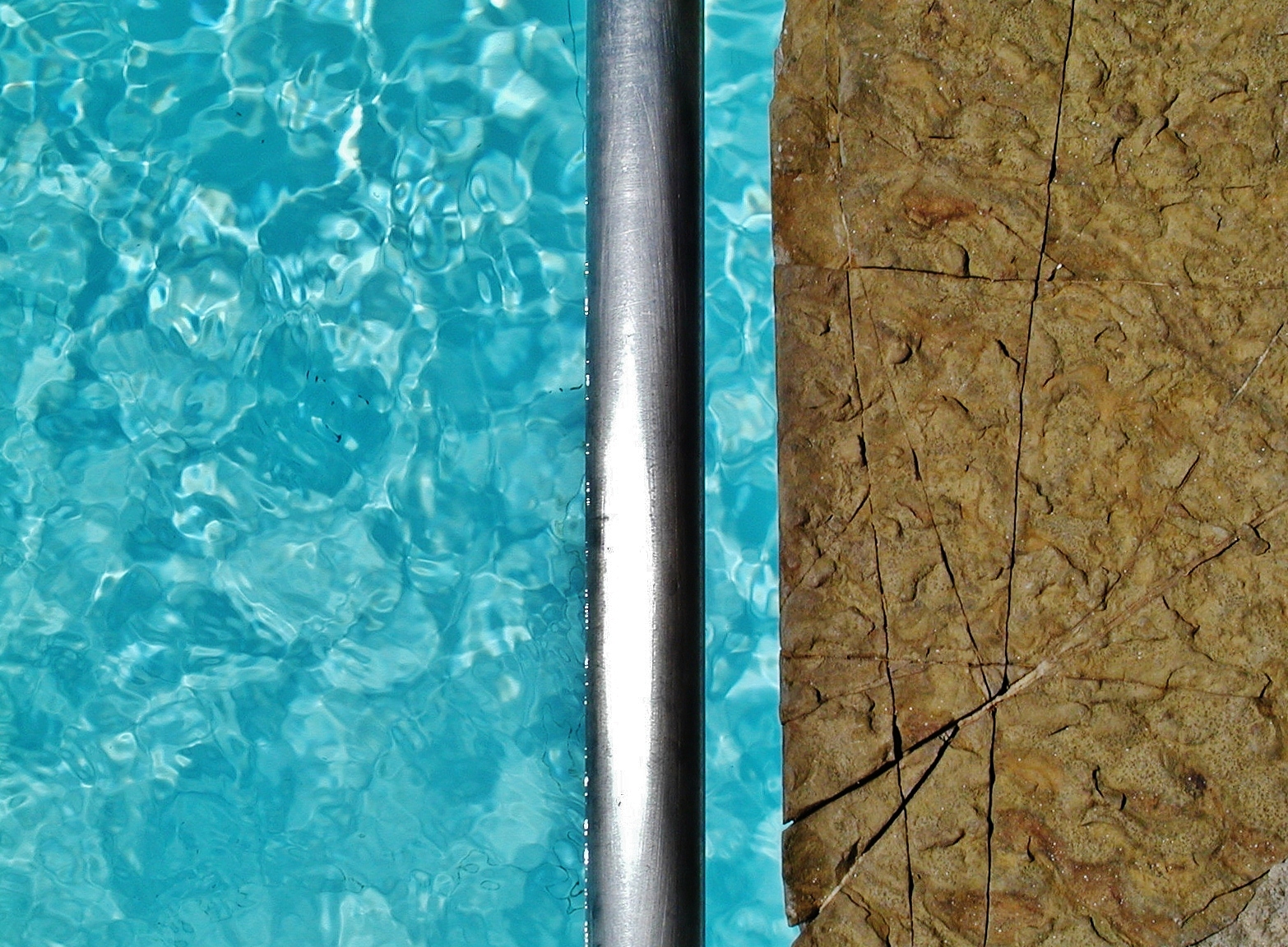 water, steel and stone