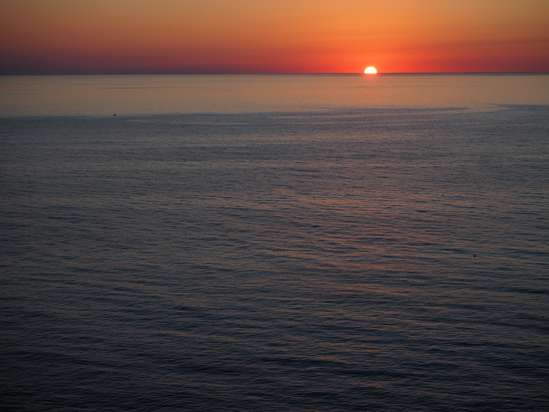 Red sky at night ...