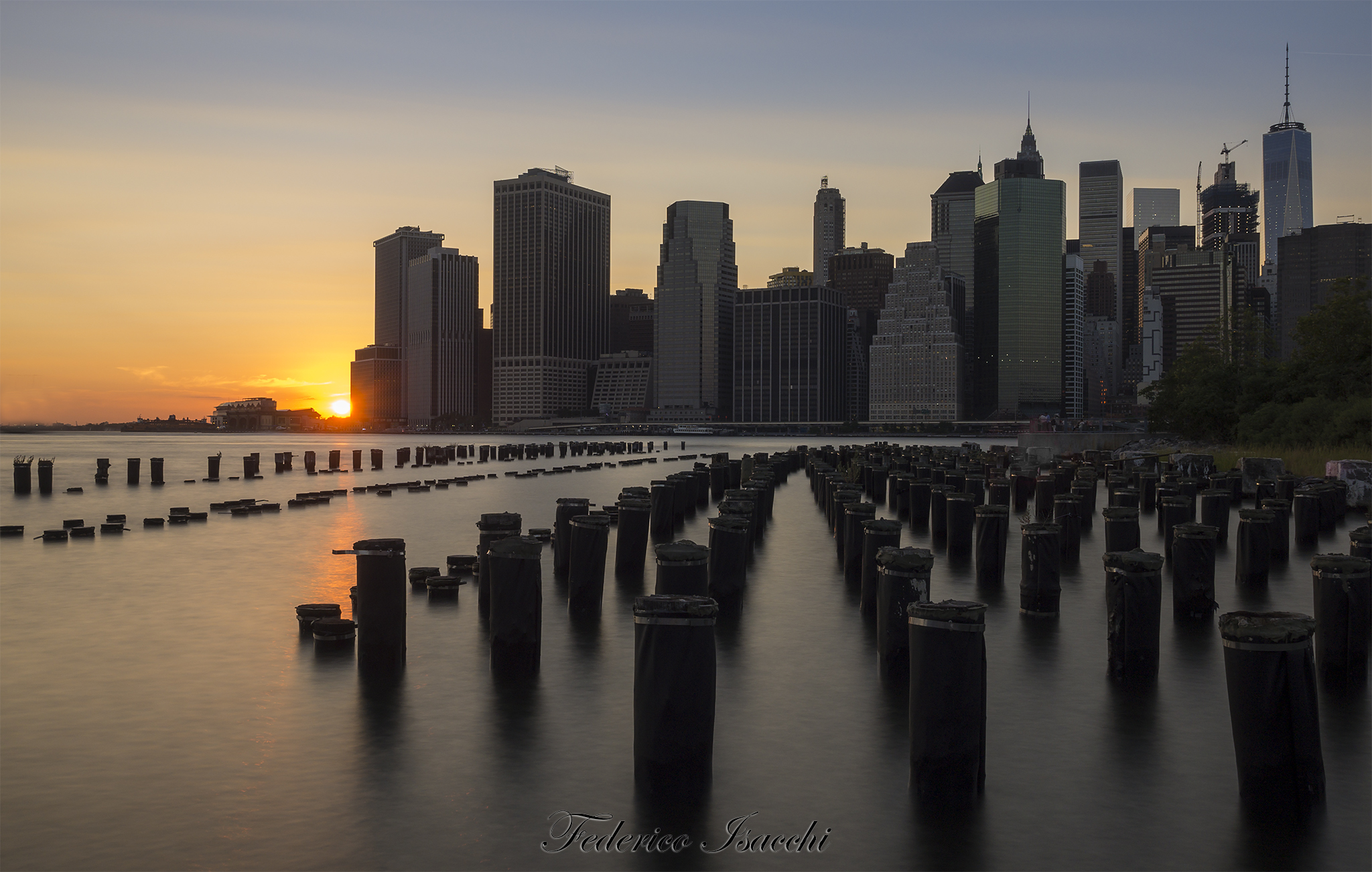 New York sunset