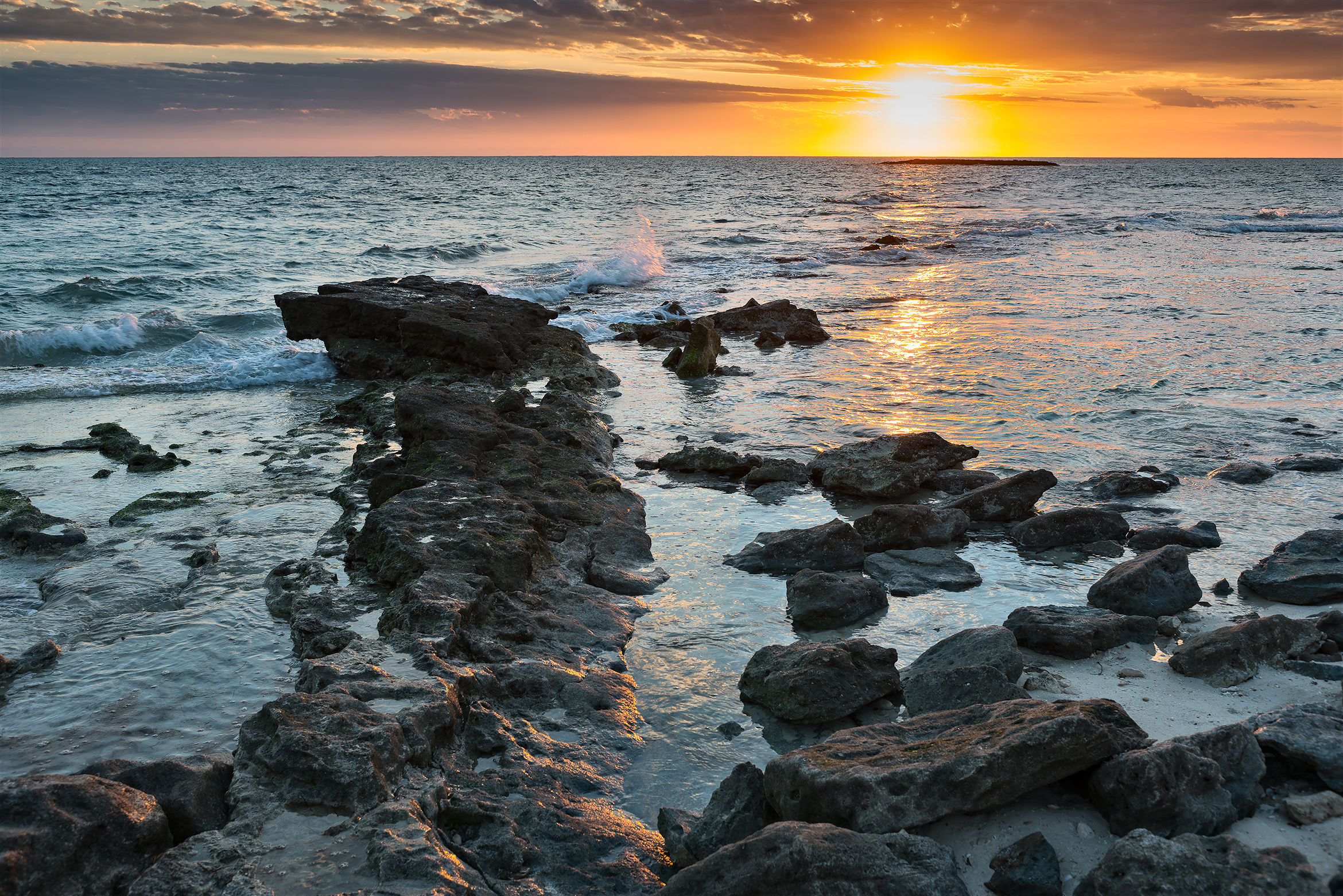 Sunset at Salary Bay