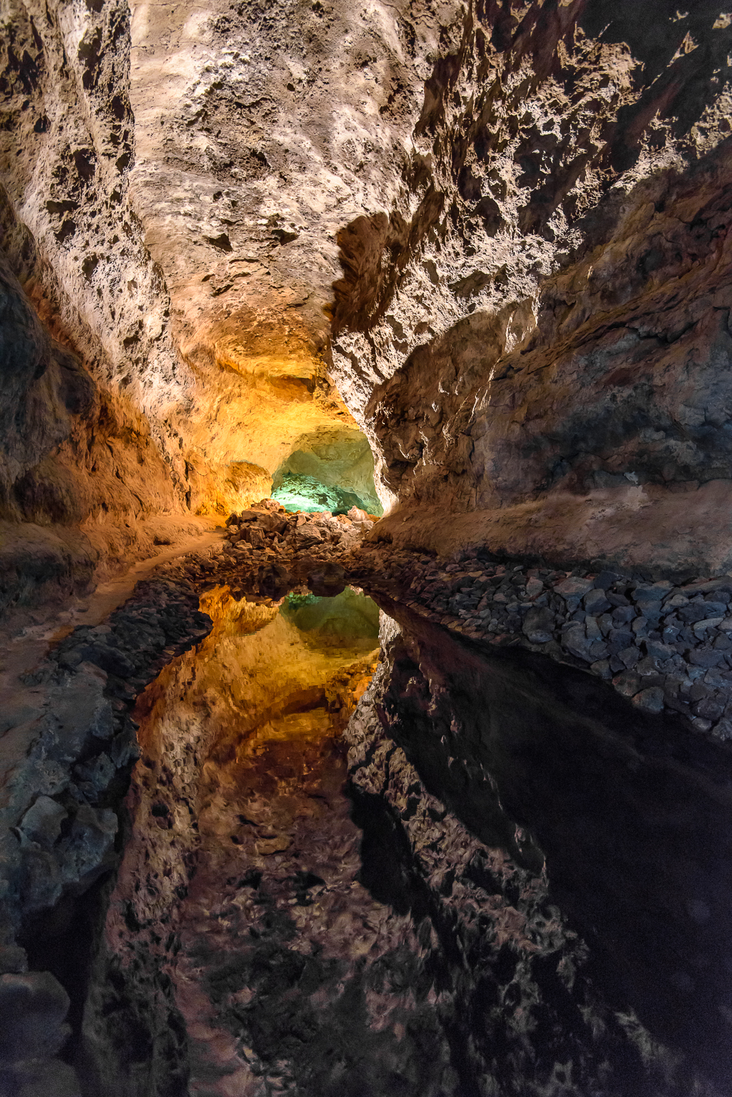Cueva del los Verdes - Illusione ottica