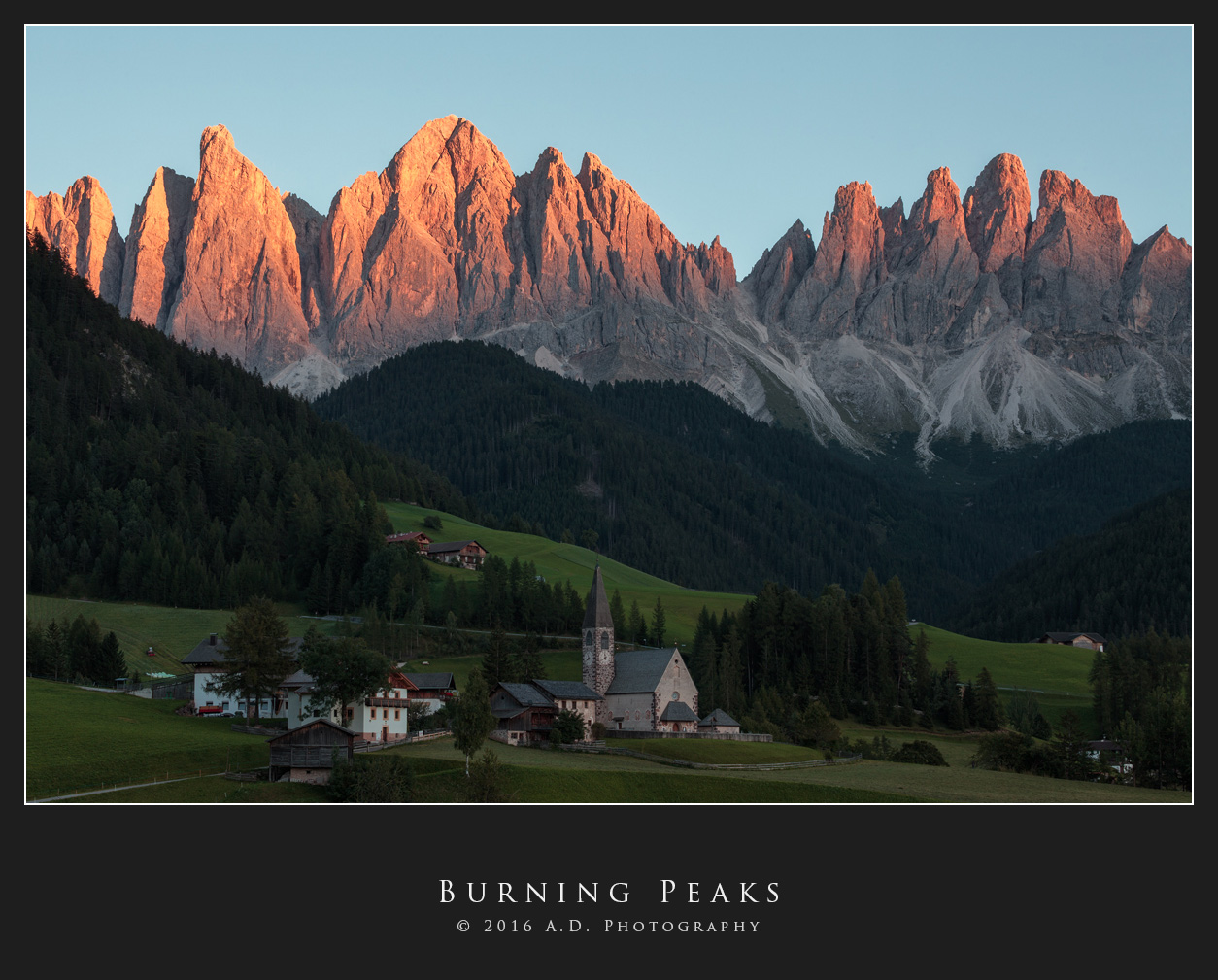 Burning Peaks