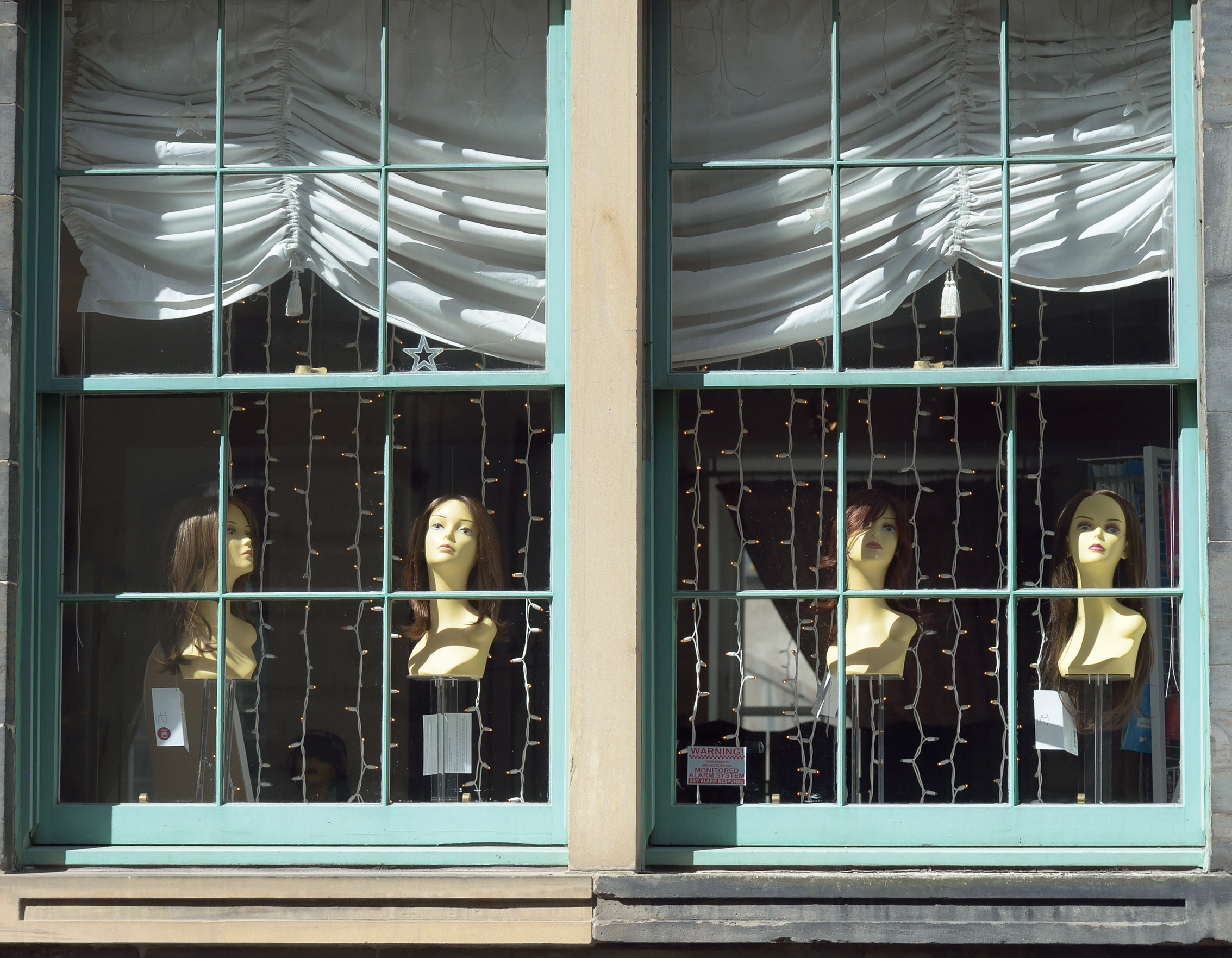 Bamble in shop windows