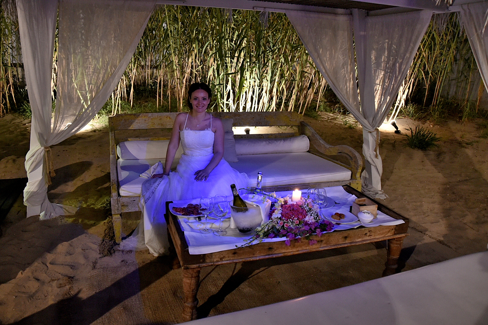 And where's the groom