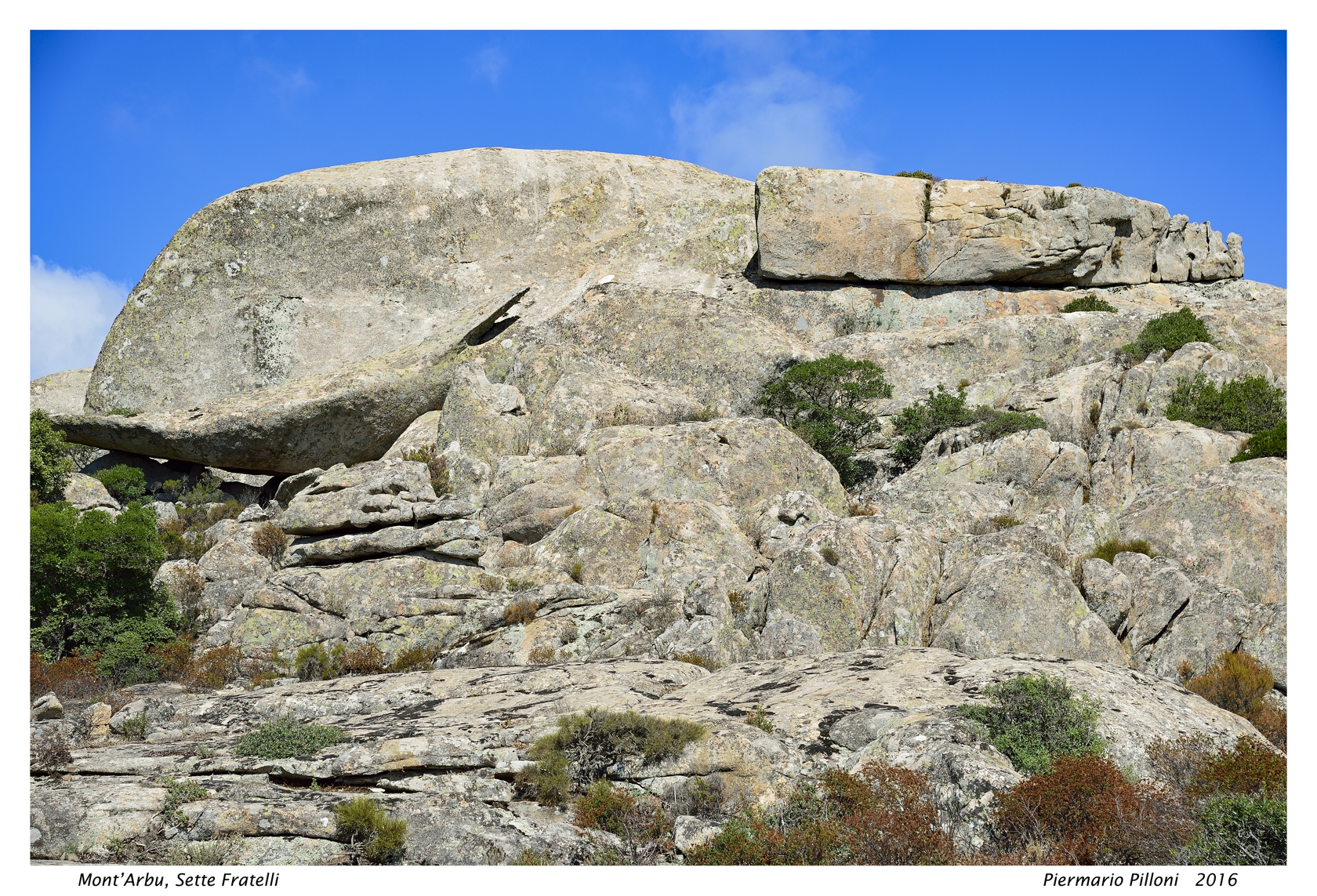 Ambiente del massiccio dei Sette Fratelli