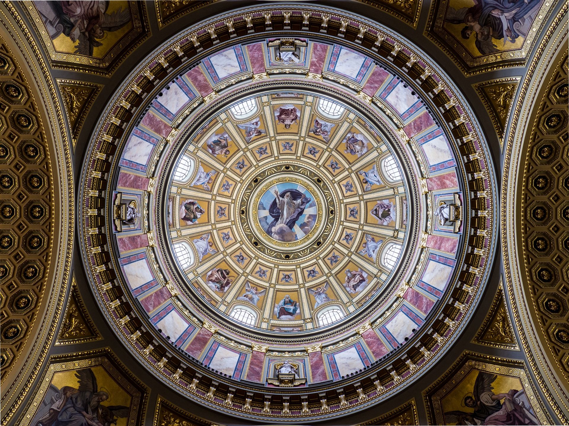Cupola Cattedrale di Santo Stefano - Budapest