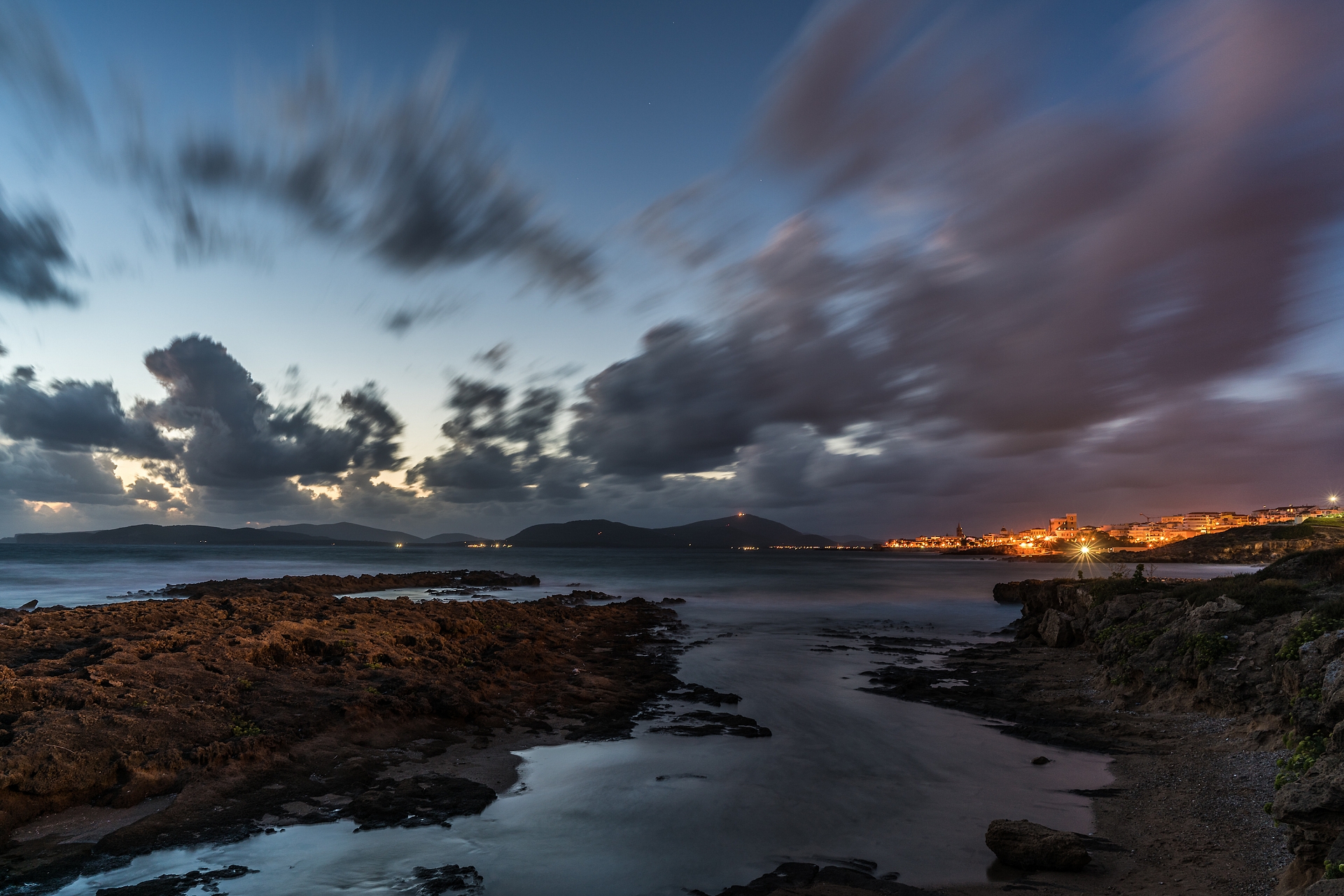 Alghero by night