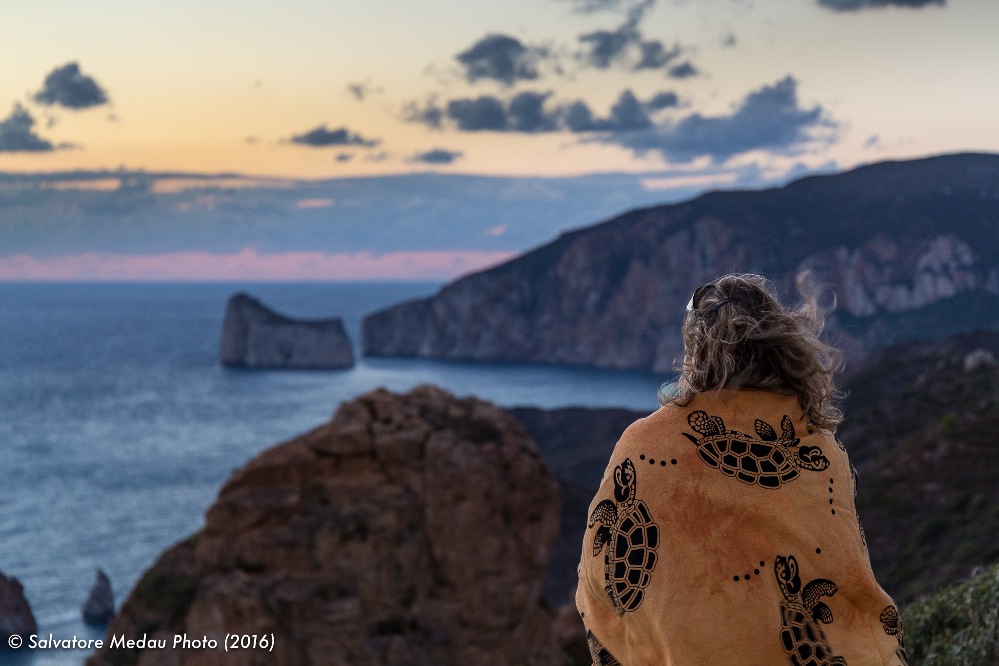 E ci fermammo ad ammirare il tramonto